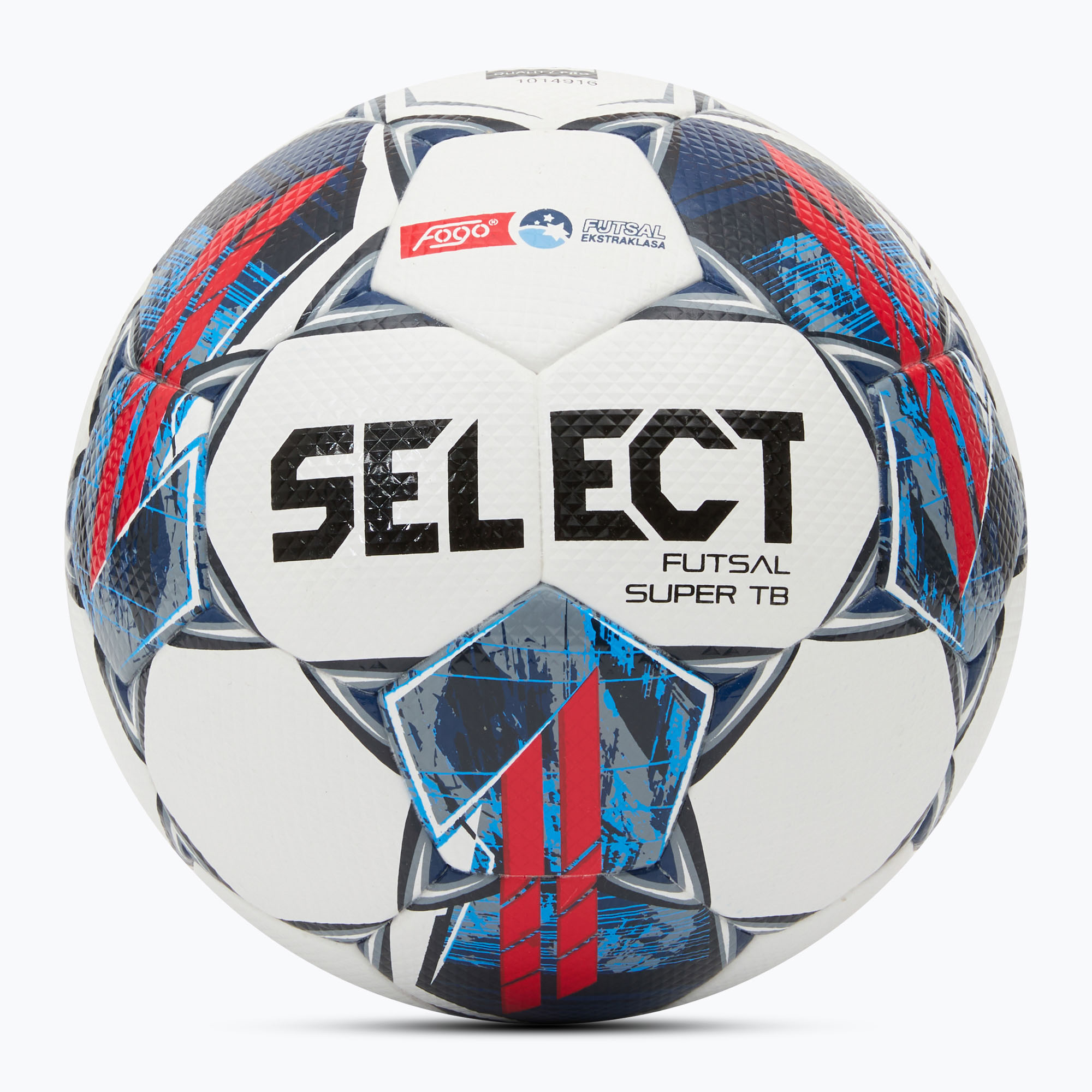 Piłka do piłki nożnej SELECT Futsal Super TB FIFA Fogo Ekstraklasa v24 white/red rozmiar 4 
