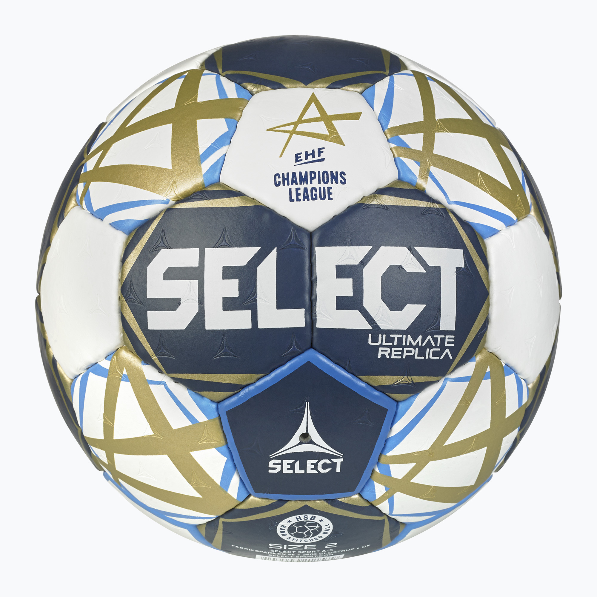 Piłka do piłki ręcznej SELECT Replica EHF Champions League black/white rozmiar 0 