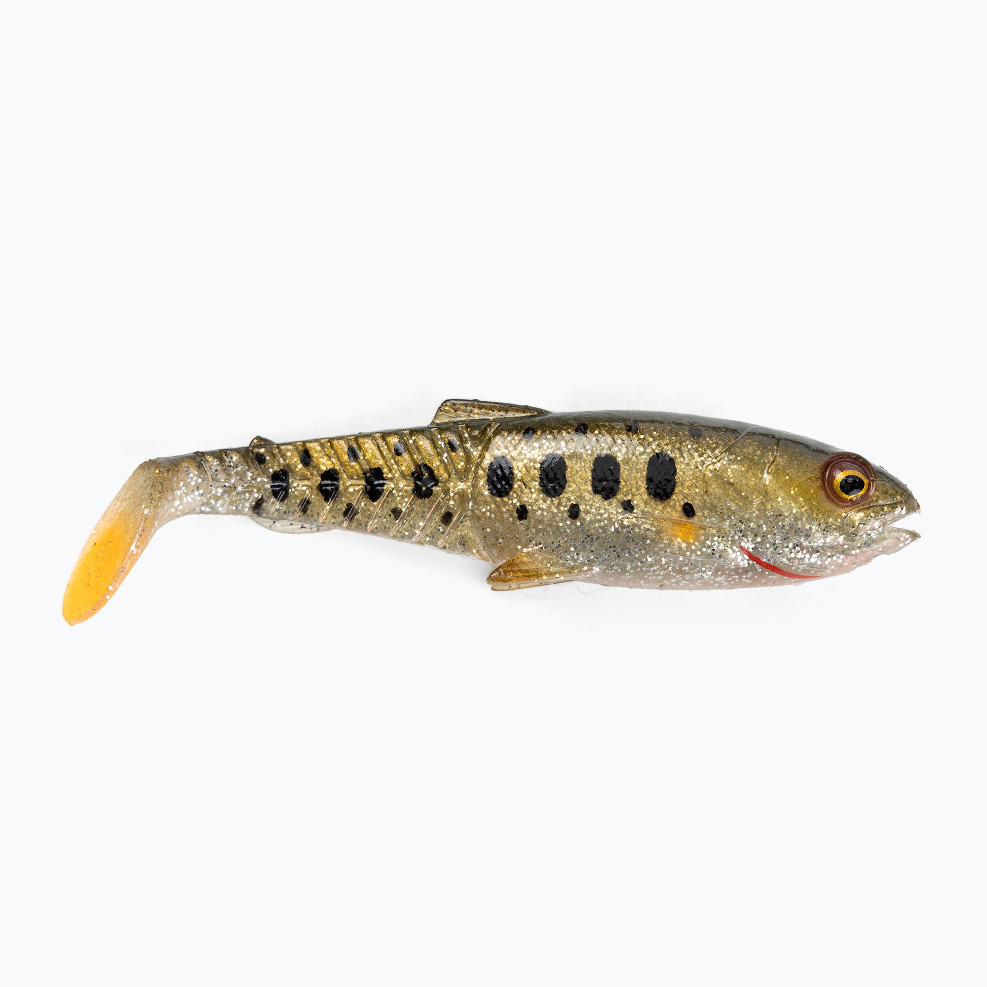 SavageGear Cannibal Craft Paddletail oliva gyöngyház 71823 (Cannibal Craft Paddletail 71823)