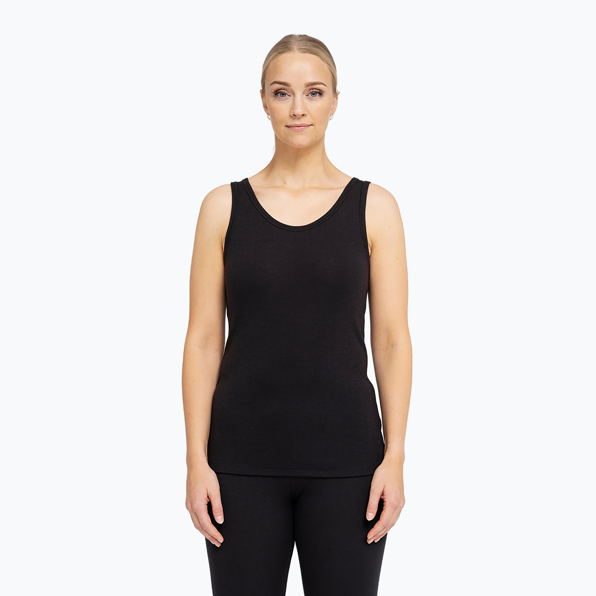 Дамска термоактивна тениска Dovre Wool Singlet black