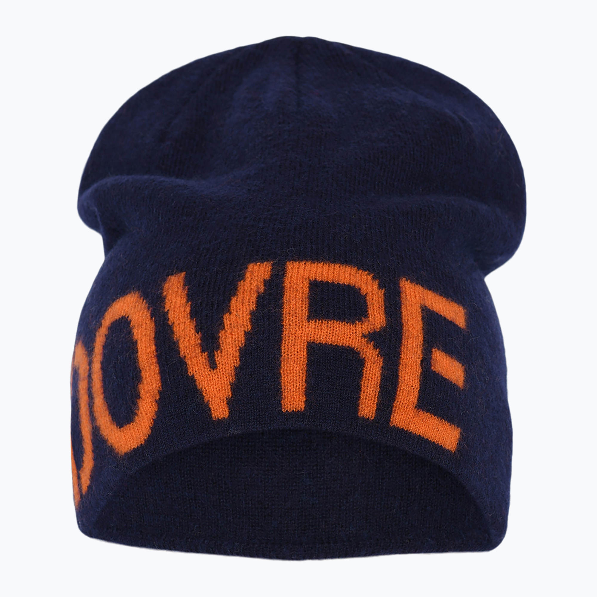 Pánska zimná čiapka Dovre Wool Logo Beanie orange