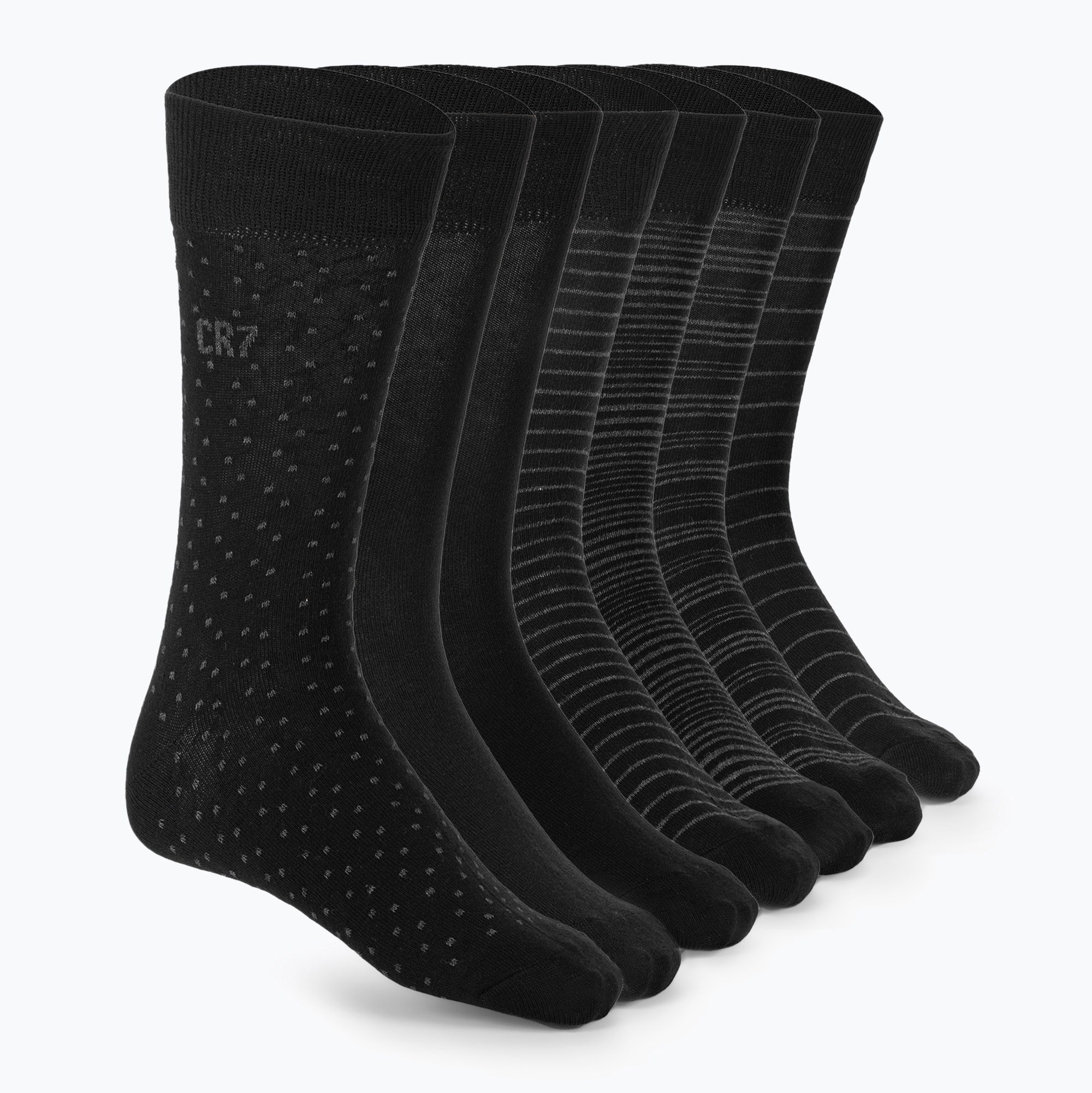 Skarpety męskie CR7 Socks 7 par black 