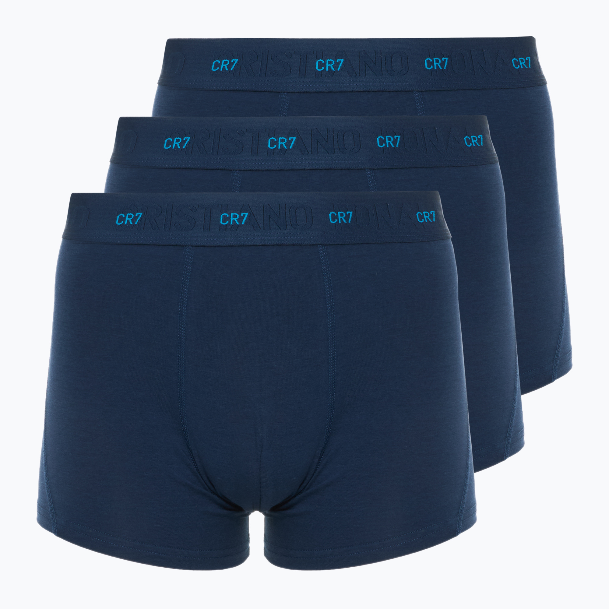 Мъжки боксерки CR7 Bamboo Trunk FSC 3 чифта тъмносини