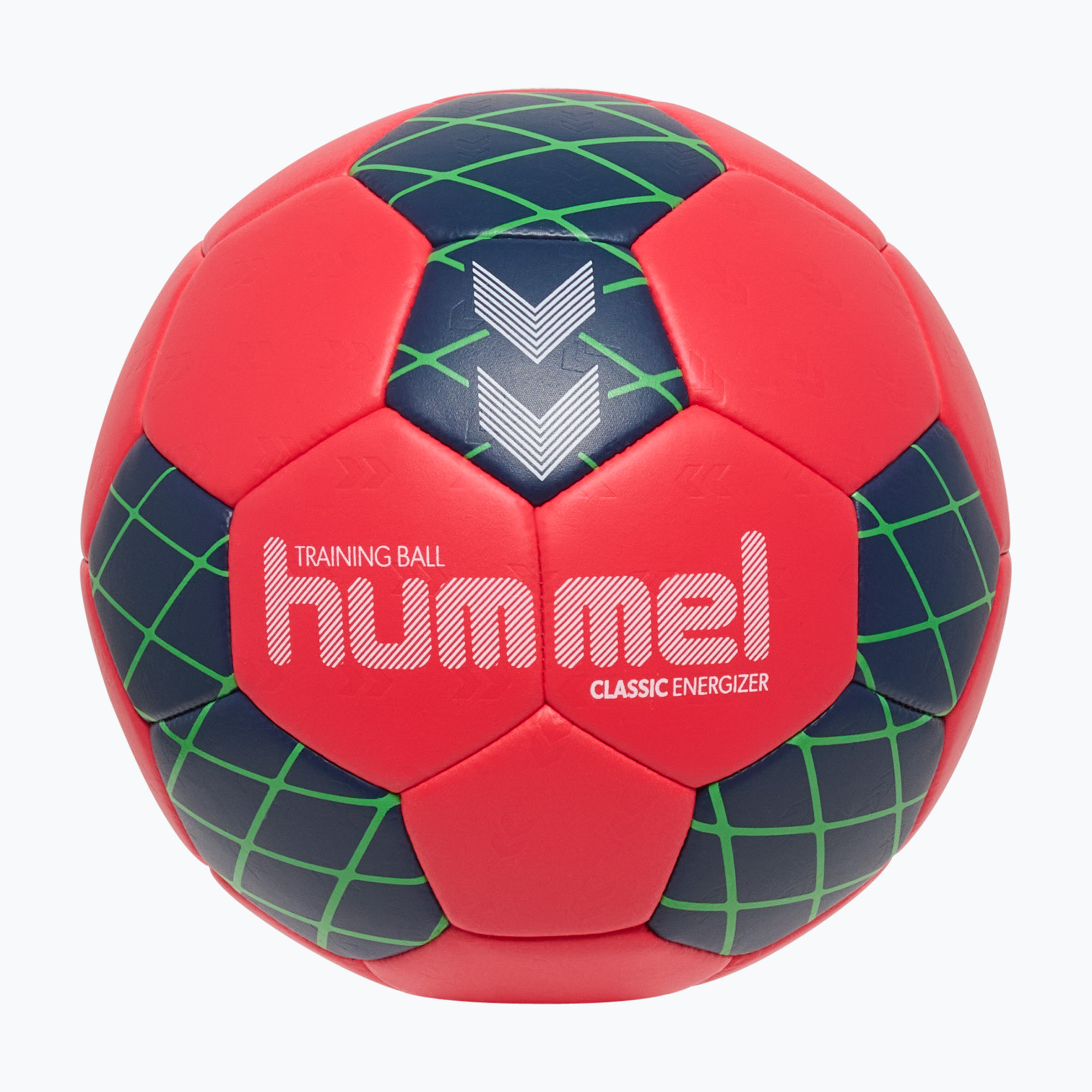 Топка за хандбал Hummel Classic Energizer red/marine/green size 0