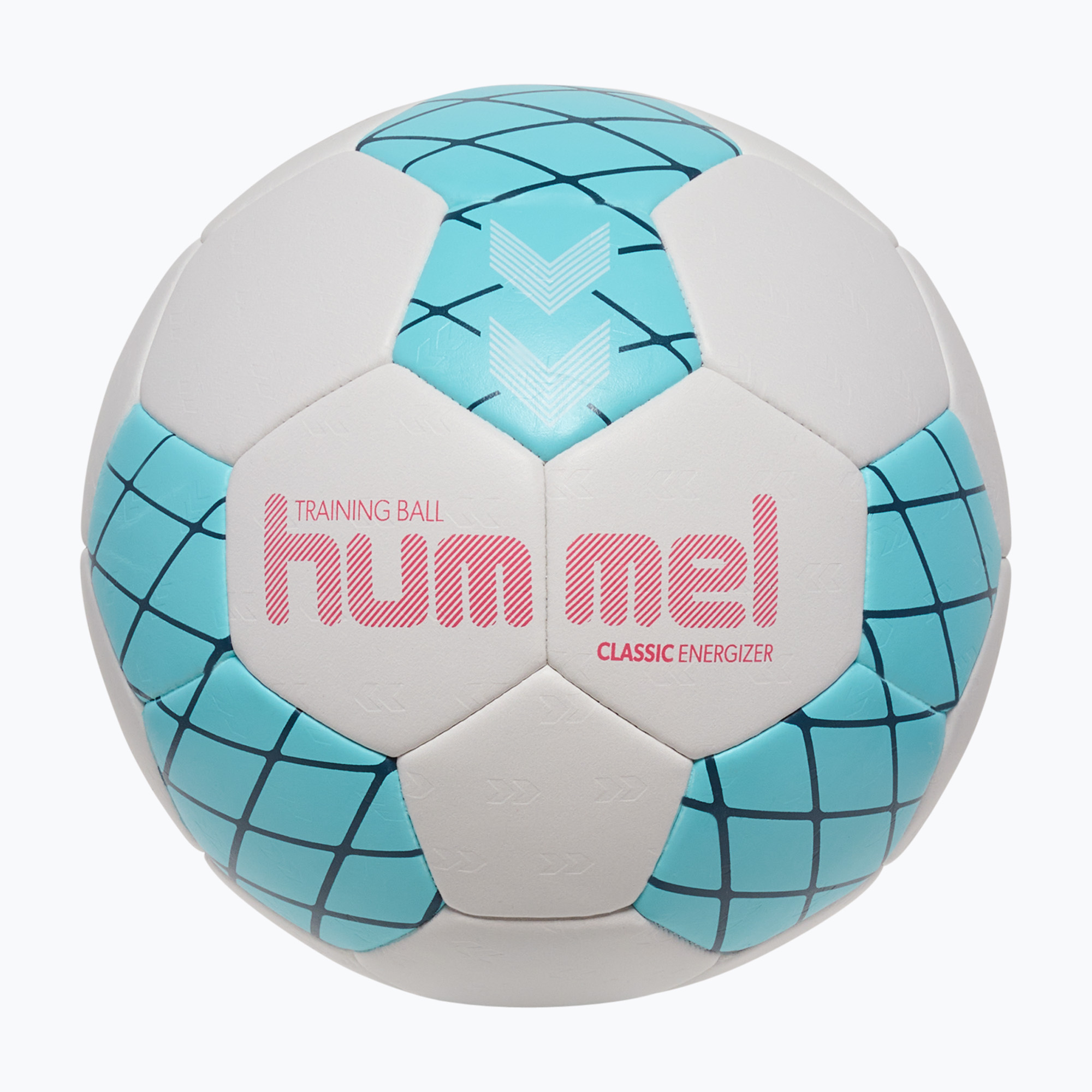 Топка за хандбал Hummel Classic Energizer off white/light blue/marine size 2