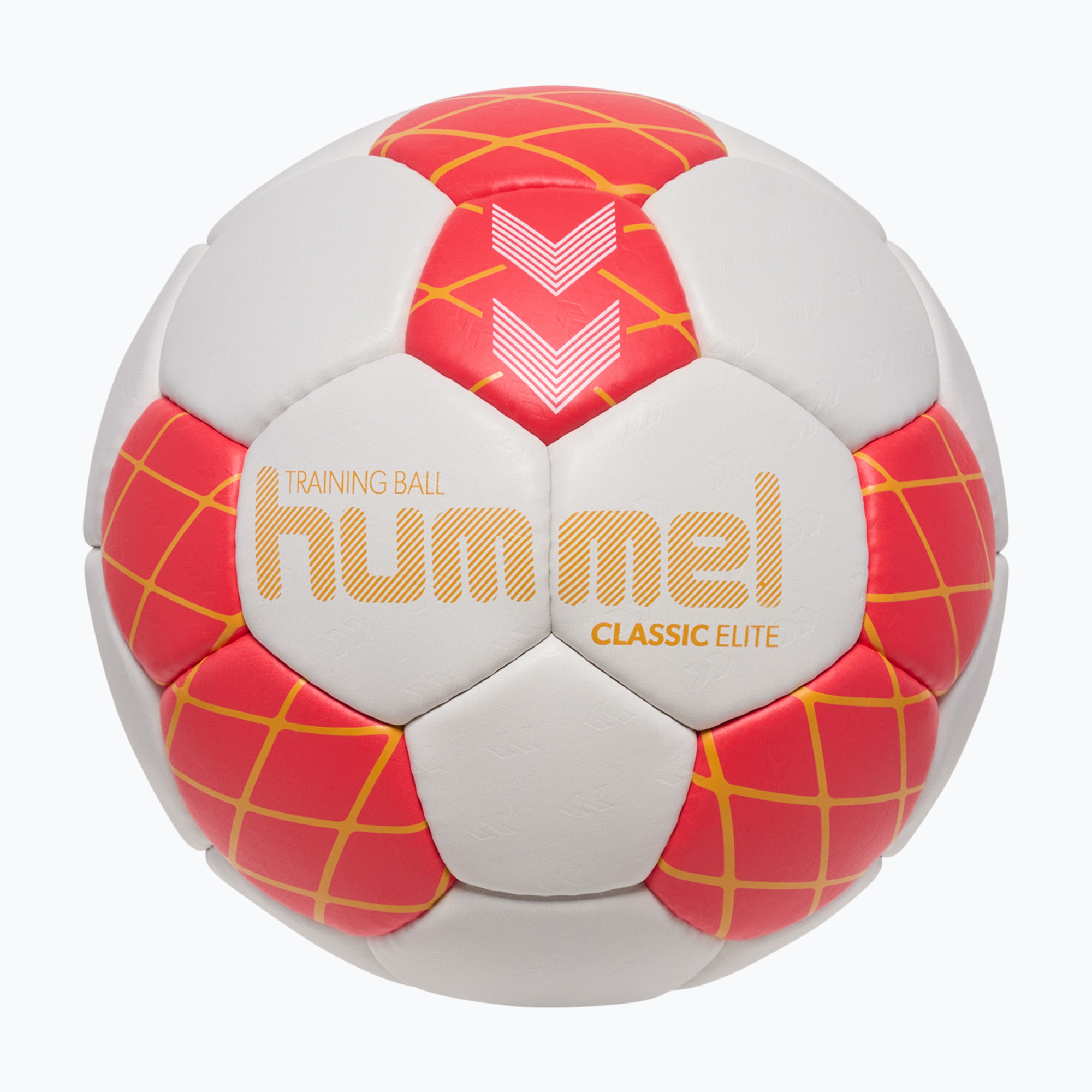 Топка за хандбал Hummel Classic Elite HB off white/red/orange size 3