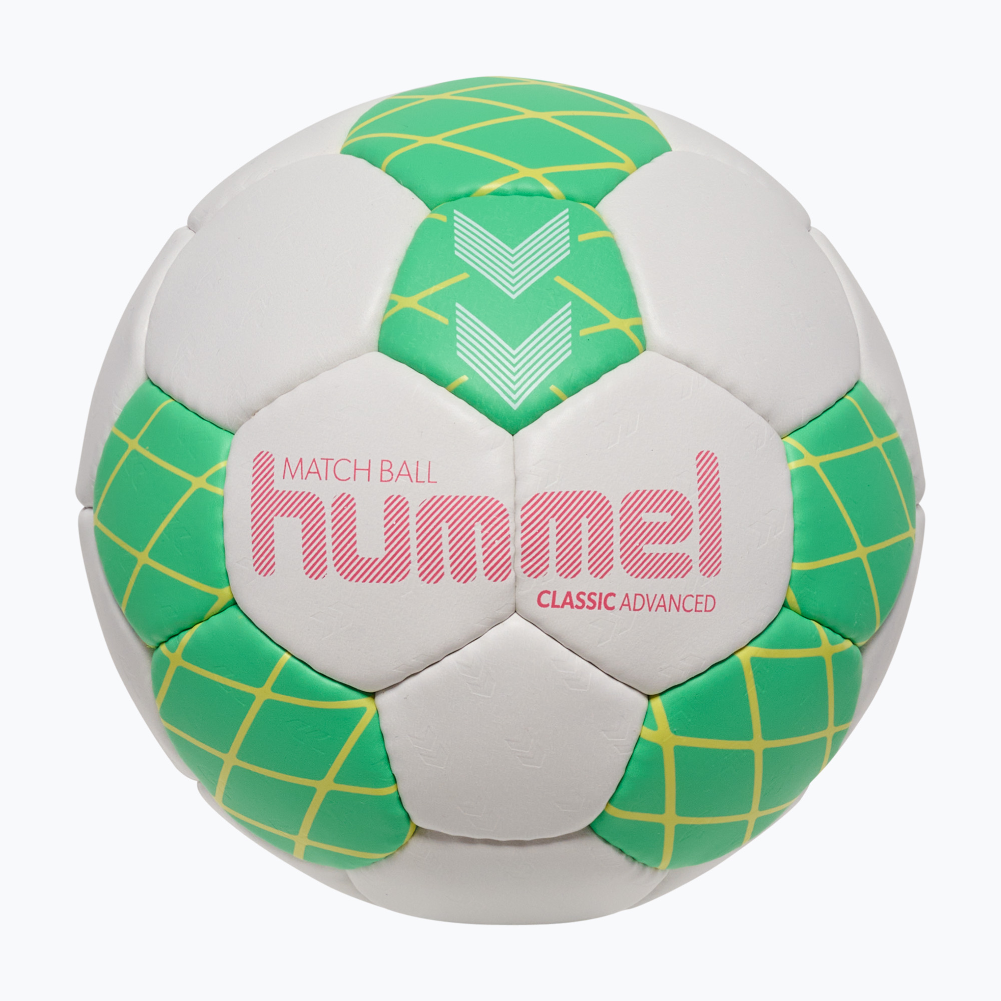 Топка за хандбал Hummel Classic Advanced HB off white/green/yellow size 2
