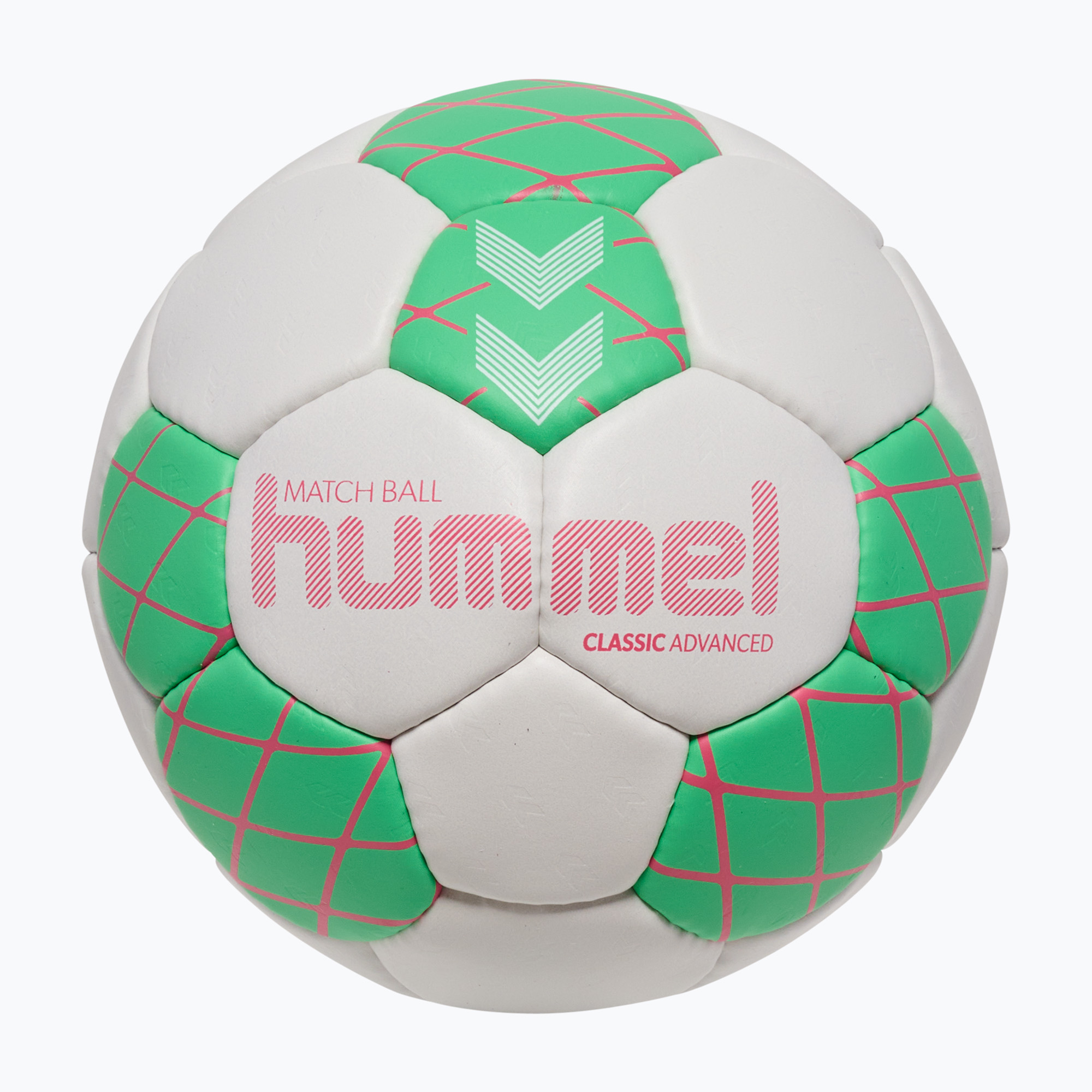 Minge de handbal Hummel Classic Advanced HB off white/green/red size 3