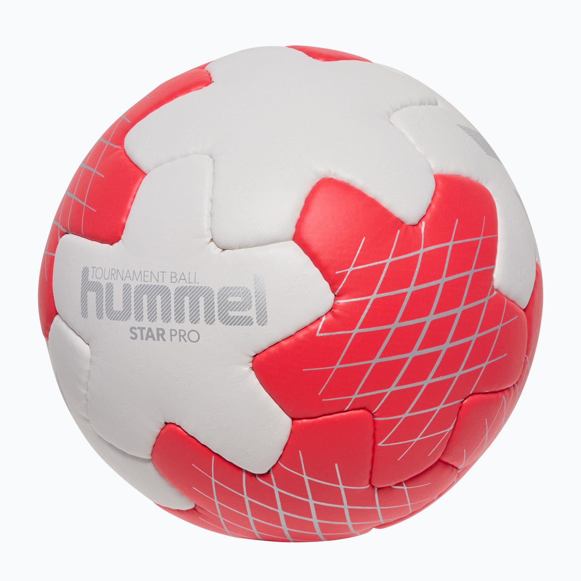 Loptu na hádzanú Hummel Star Pro HB off white/red/silver size 2