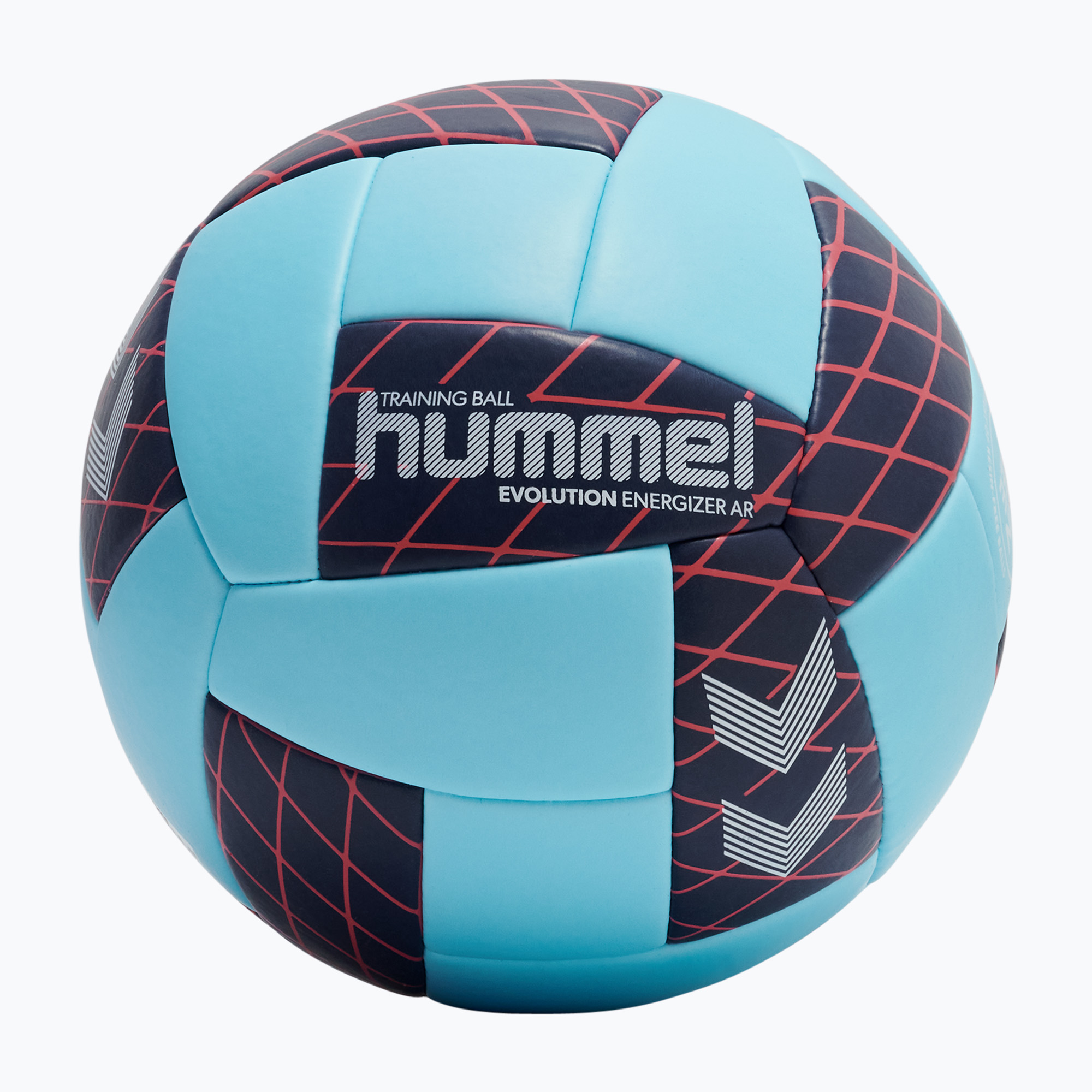 Топка за хандбал Hummel Evolution Energizer AR HB light blue/marine/red size 2