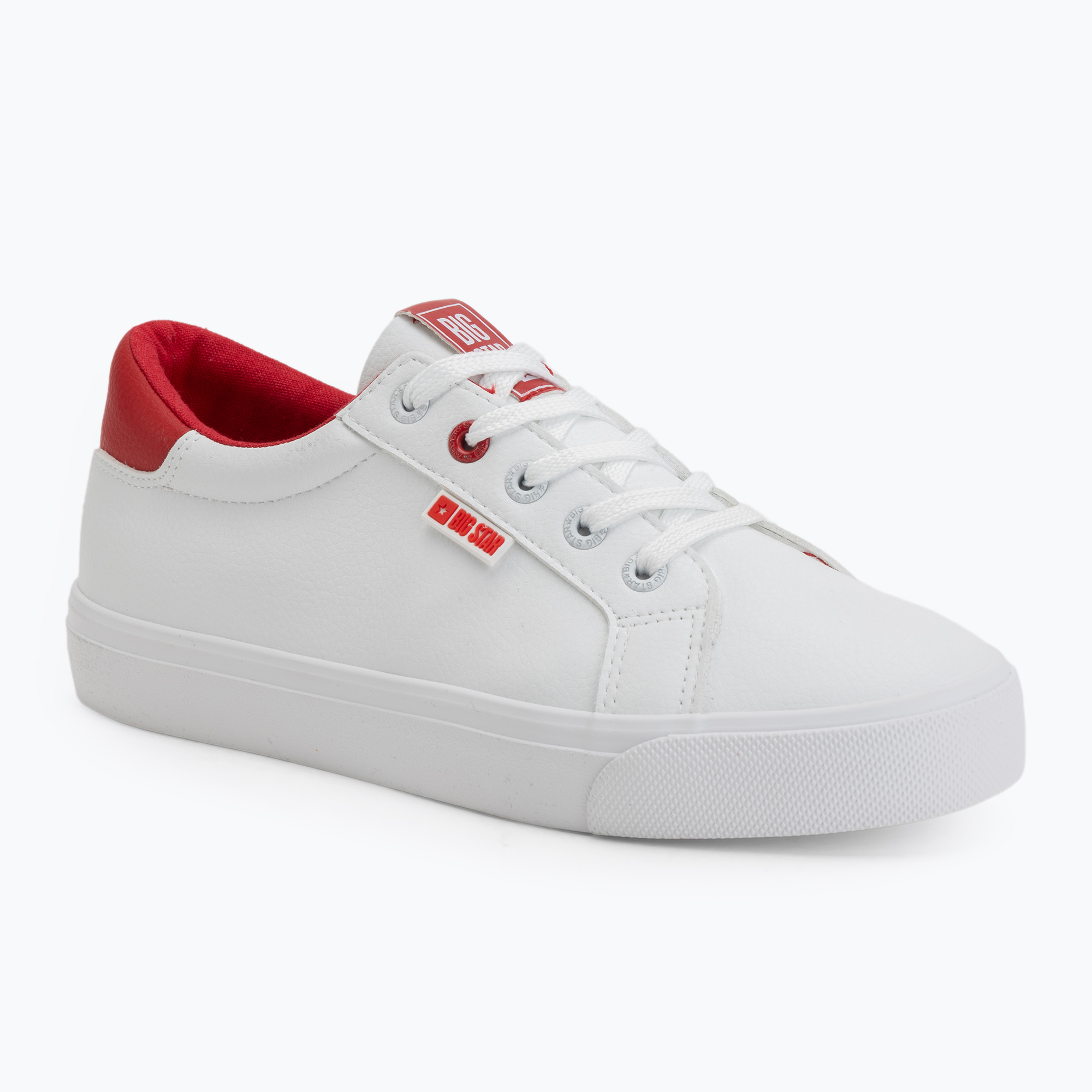 Trampki damskie BIG STAR EE274311 white/red