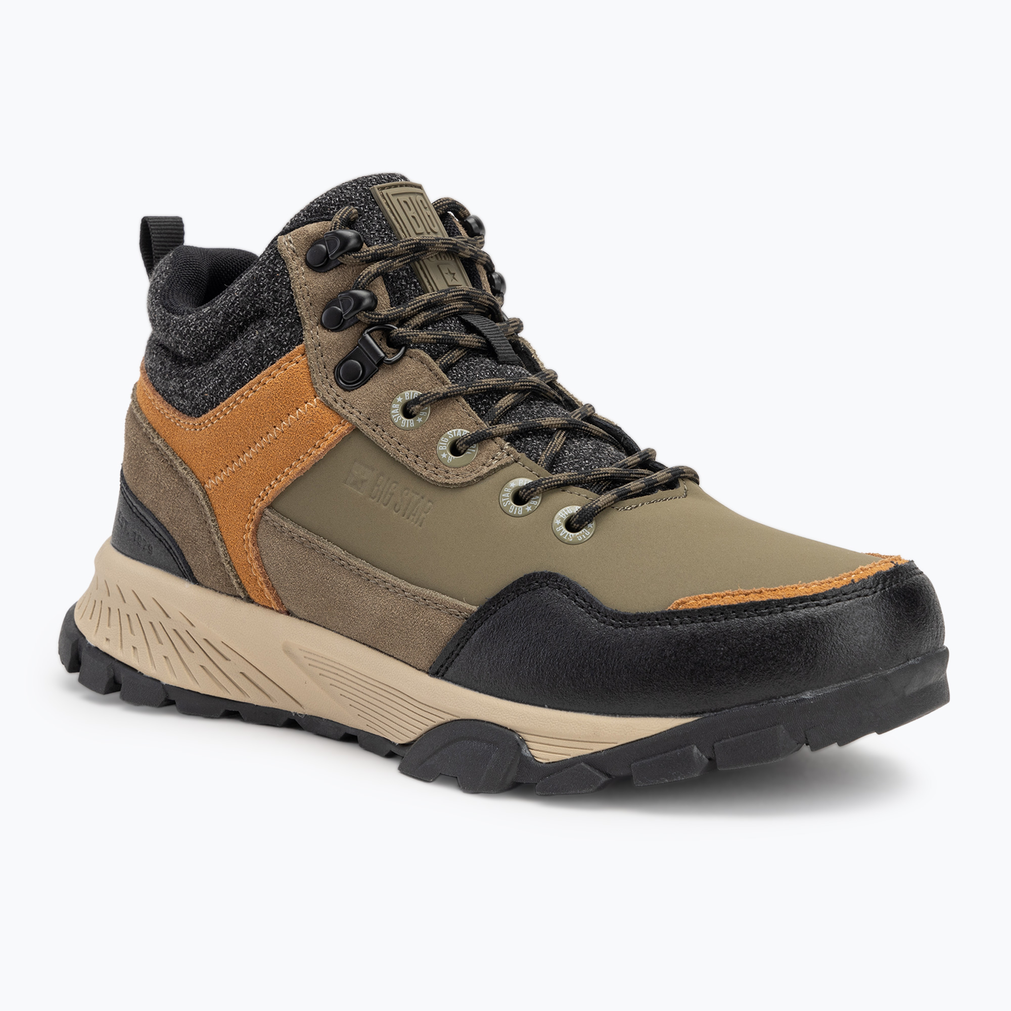 Buty męskie BIG STAR OO174533 khaki 