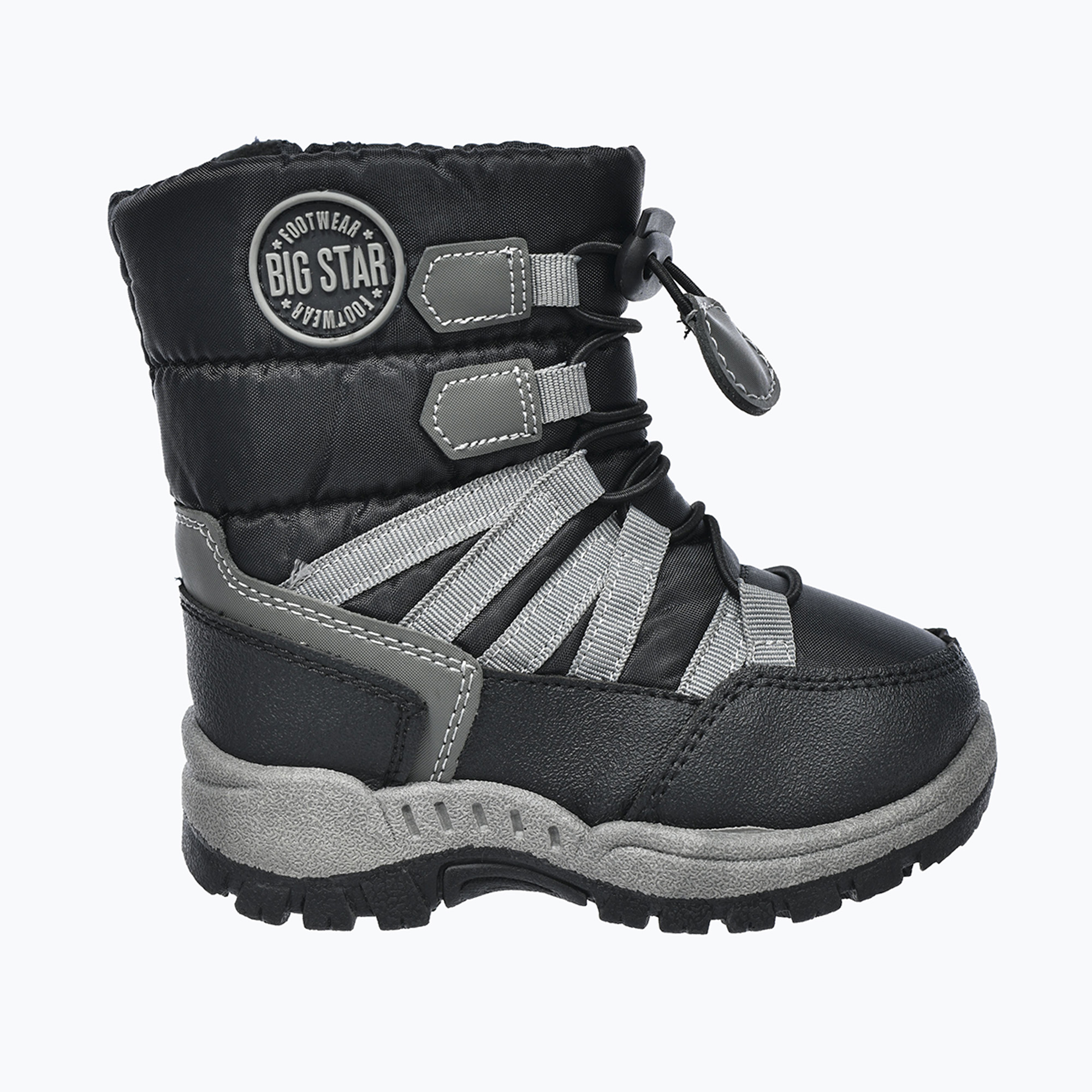 Śniegowce dziecięce BIG STAR OO374054 black/dark grey 