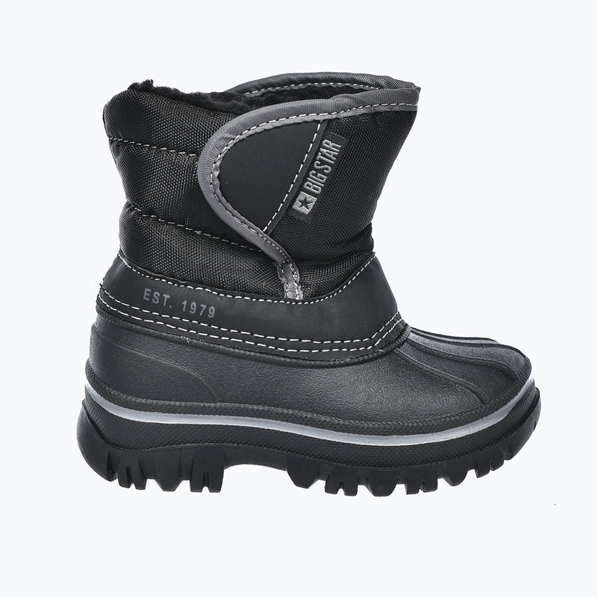 Śniegowce dziecięce BIG STAR OO374058 black/dark grey 