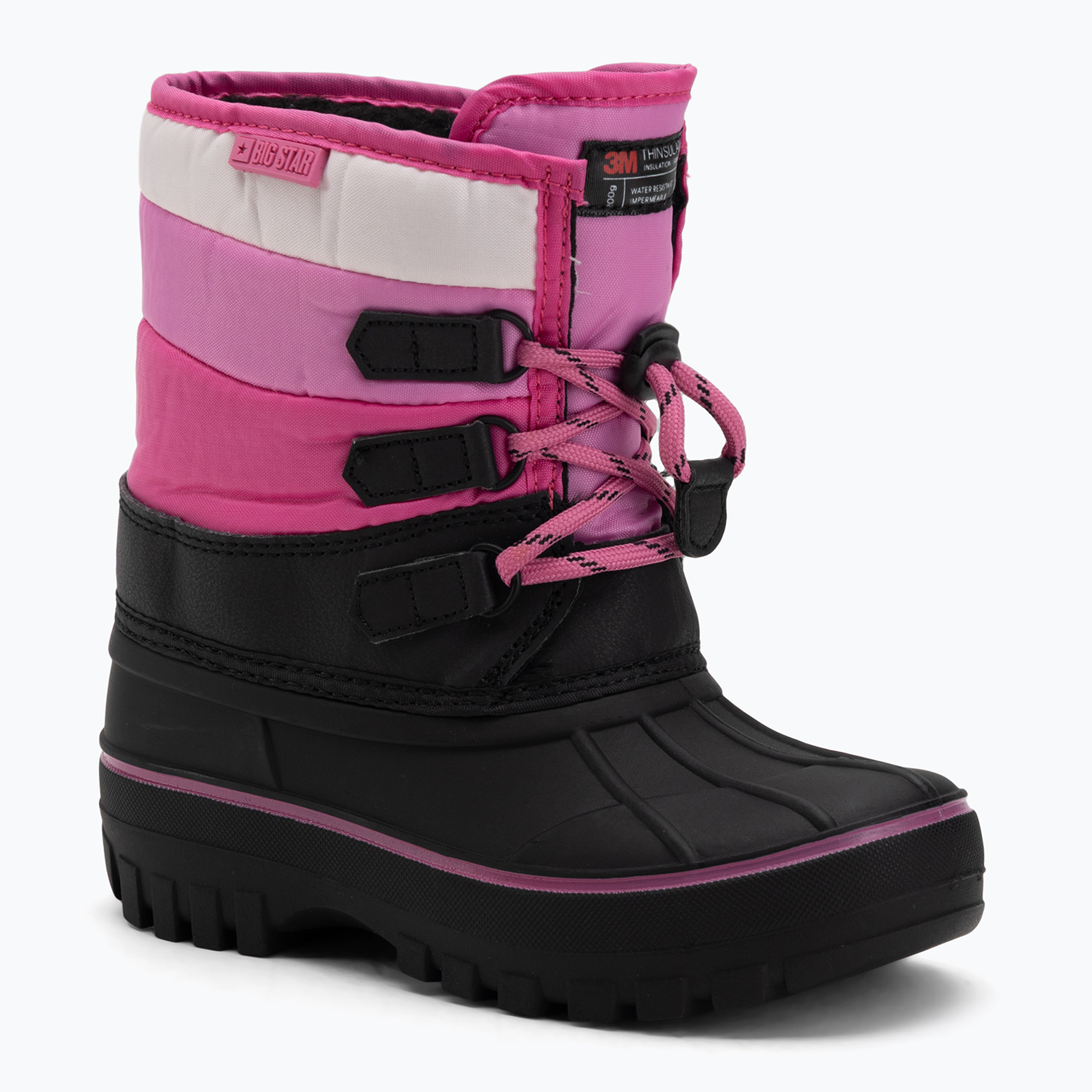Śniegowce dziecięce BIG STAR OO374068 pink 
