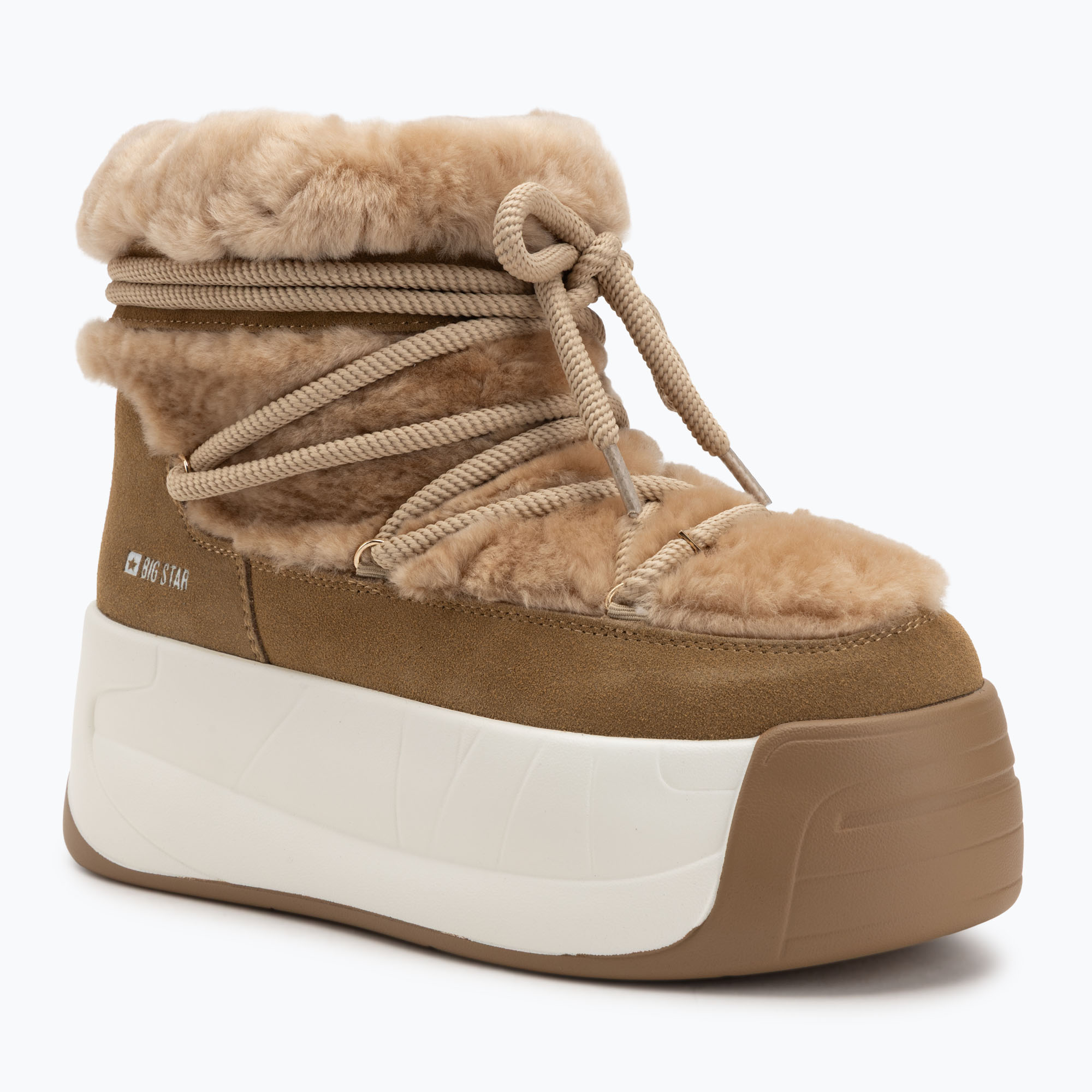 Śniegowce damskie BIG STAR OO274A207 brown 