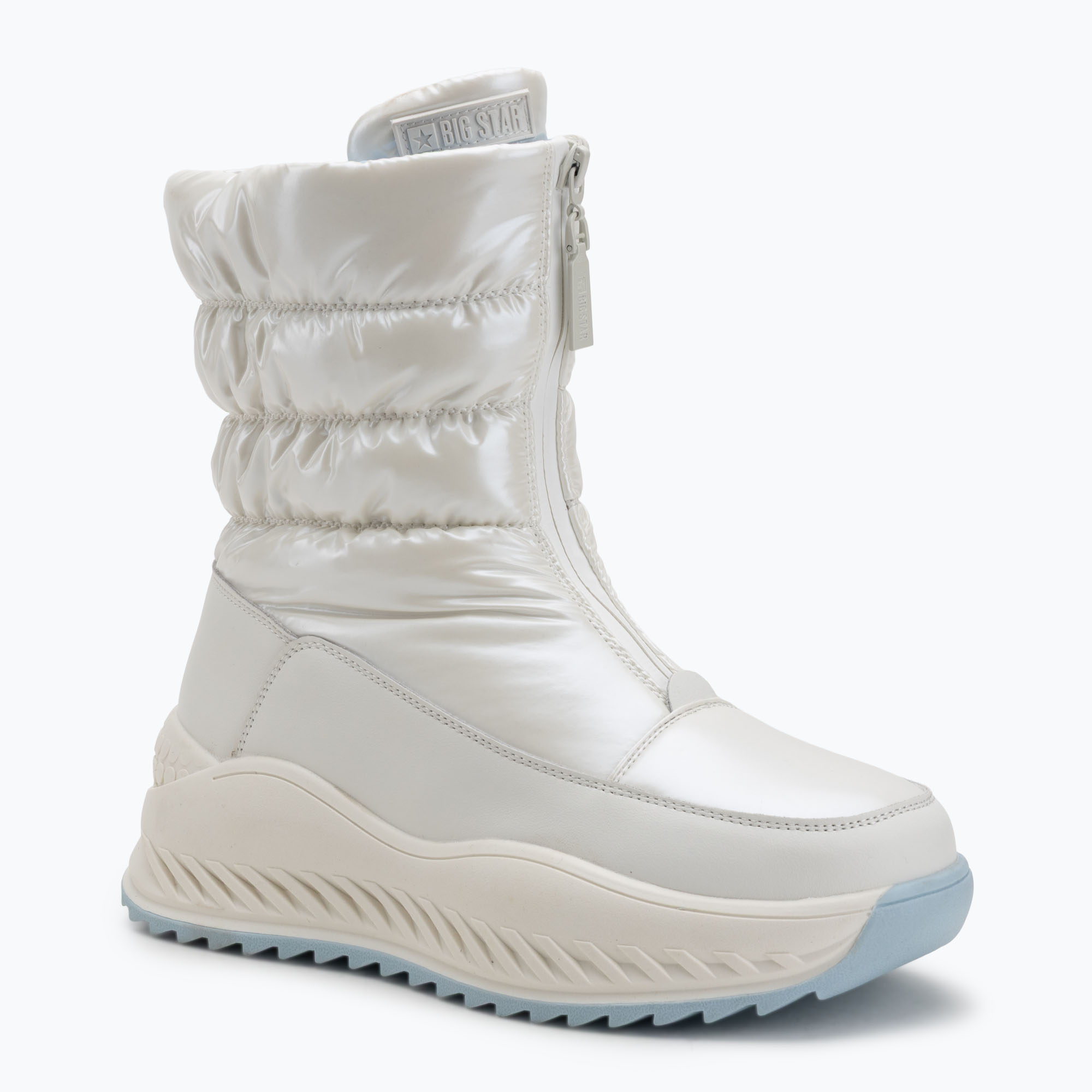 Śniegowce damskie BIG STAR OO274A396 white/blue 