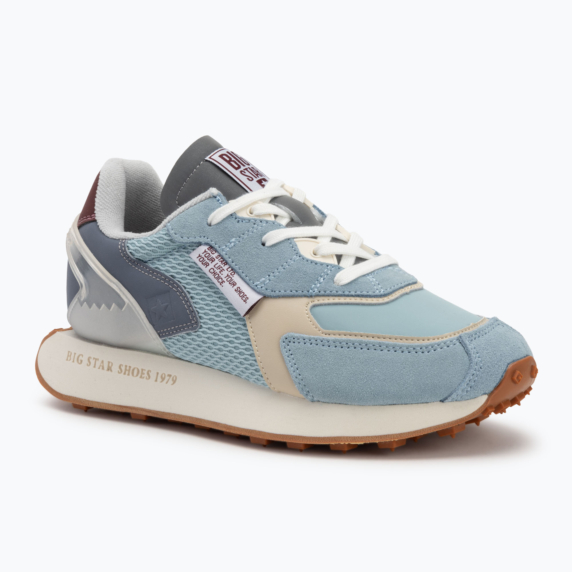 Buty damskie BIG STAR RR274997 jasno niebieski 
