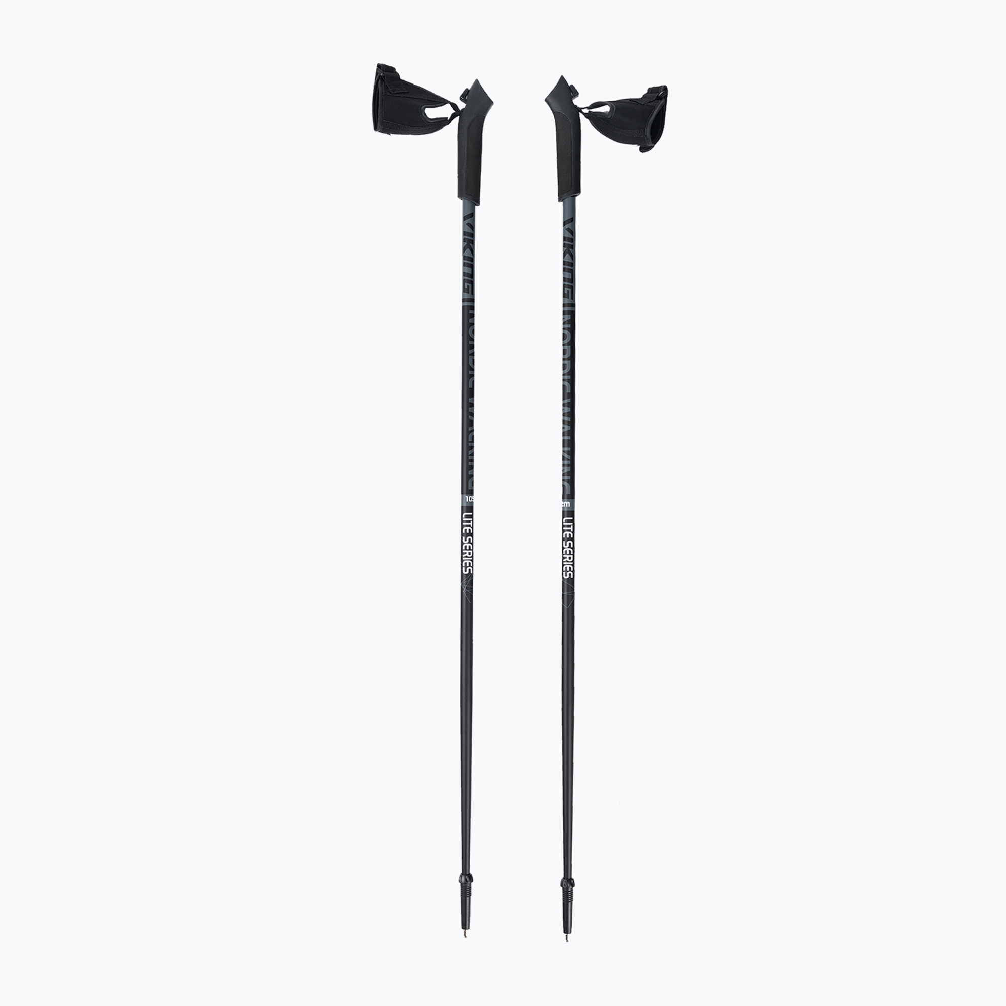 Viking Lite Pro 08 Nordic Walking stâlpi negru-gri 650/21/4563/08/105