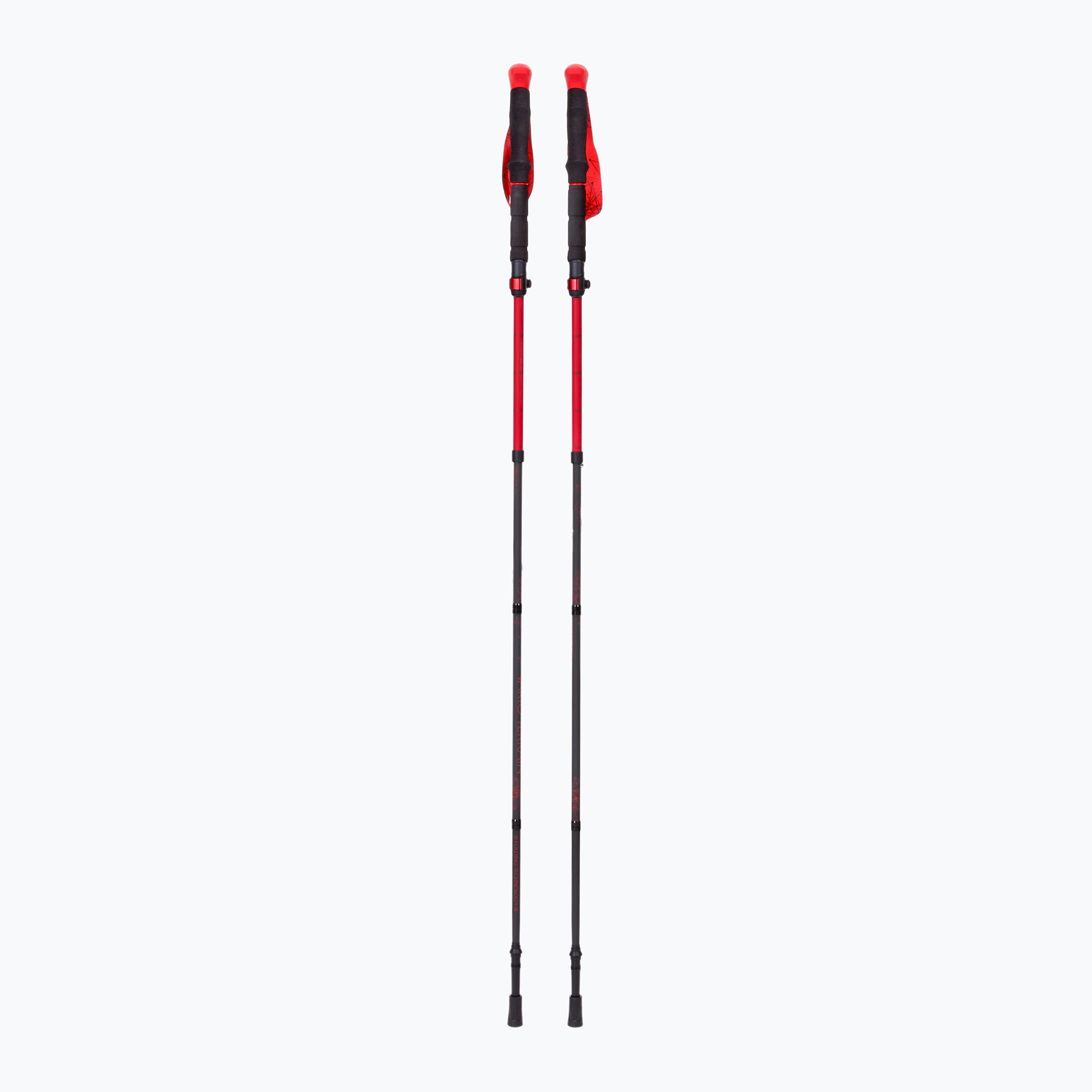 Kije skiturowe Viking Spider black/red 