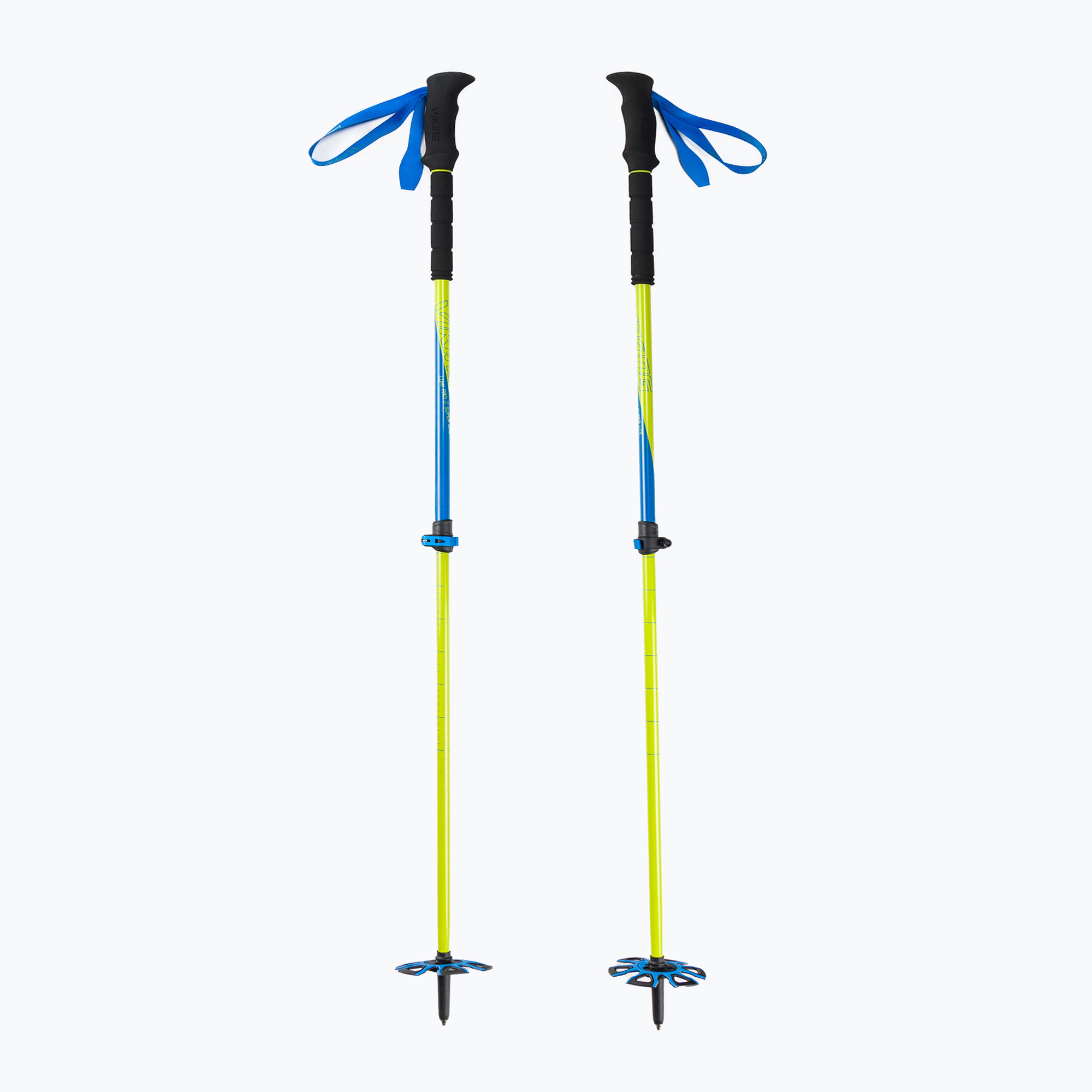 Kije trekkingowe Viking Lumi Pro lime/blue 