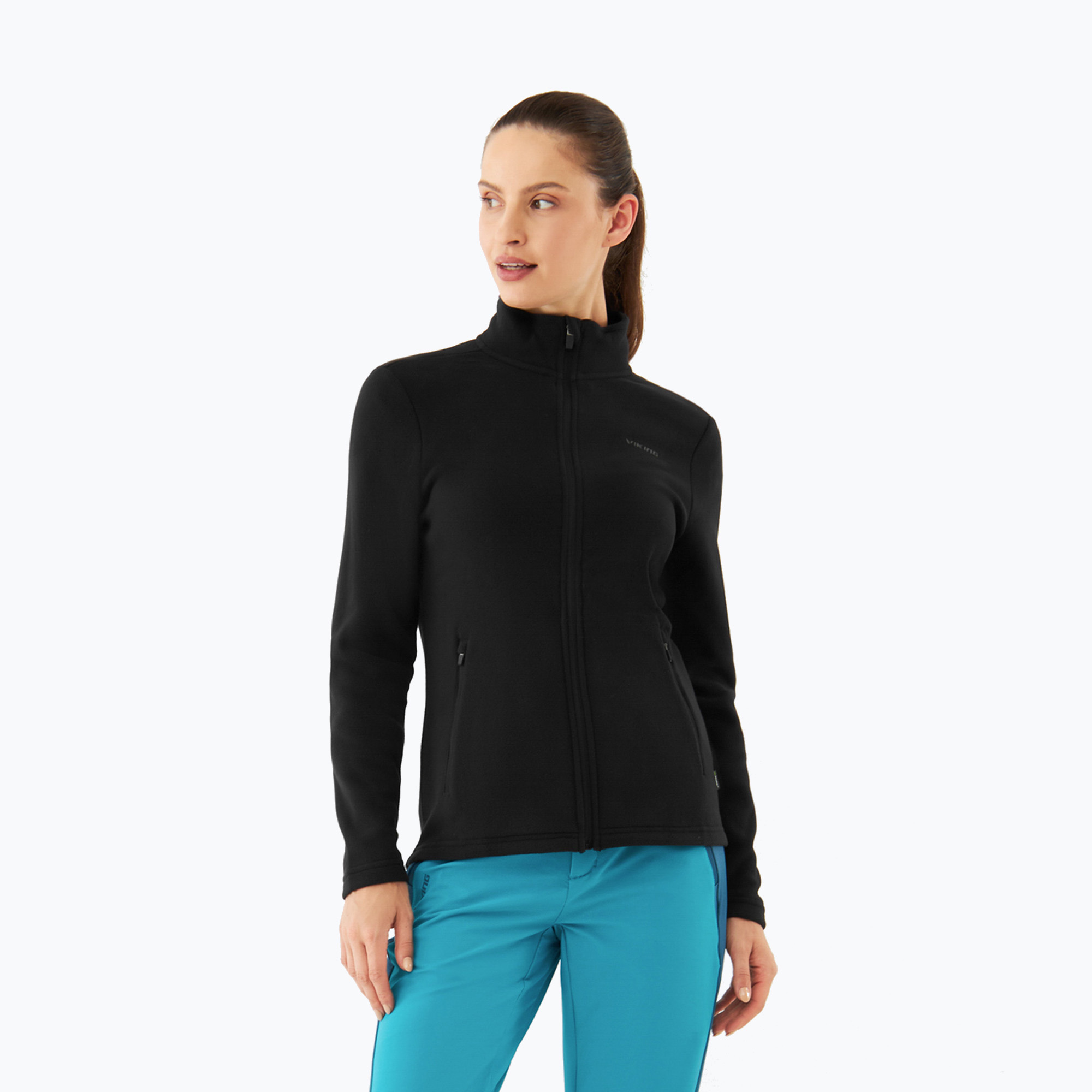 Bluza polarowa damska Viking Tesero black 