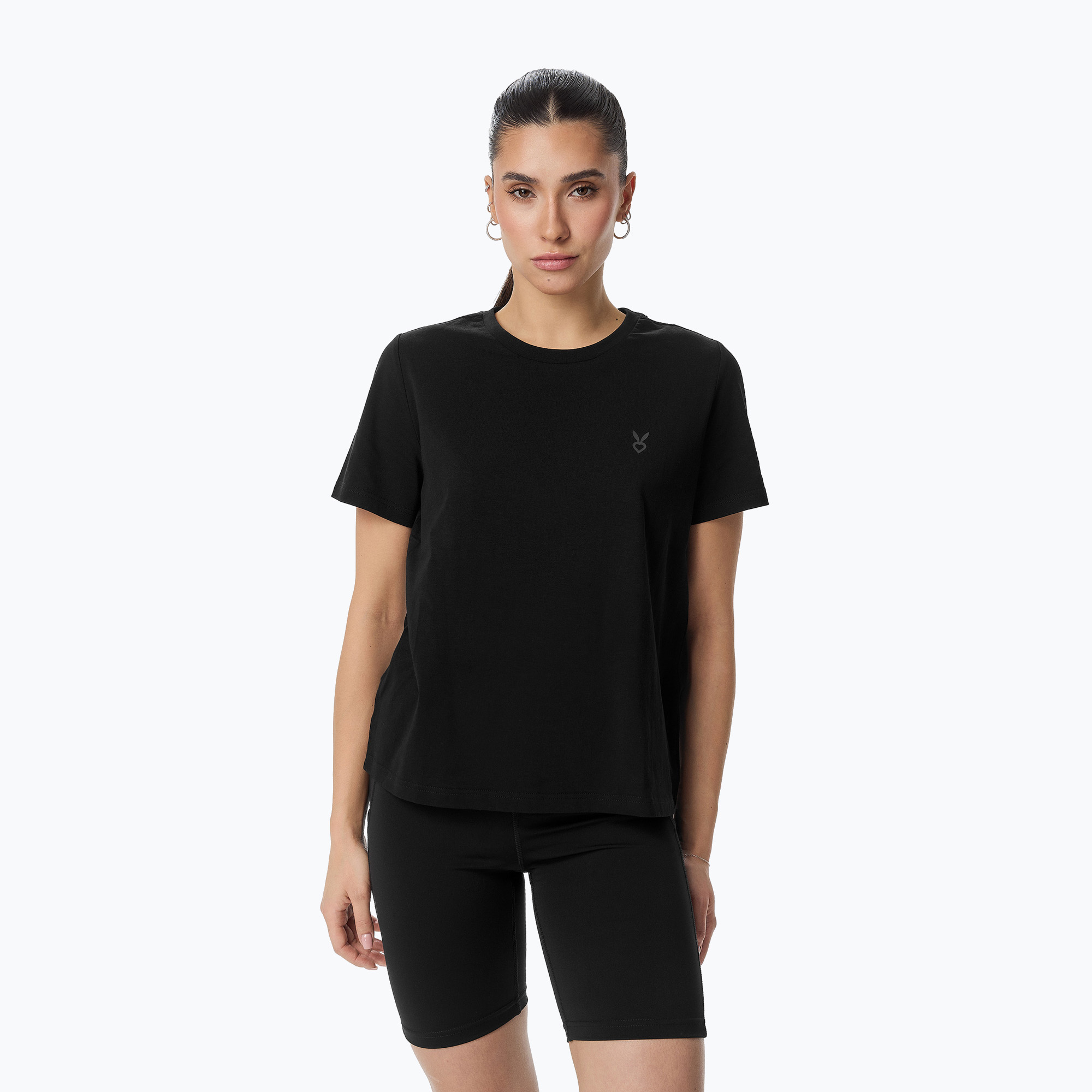 Tricou de antrenament pentru femei Cardio Bunny HCB-126-017 black