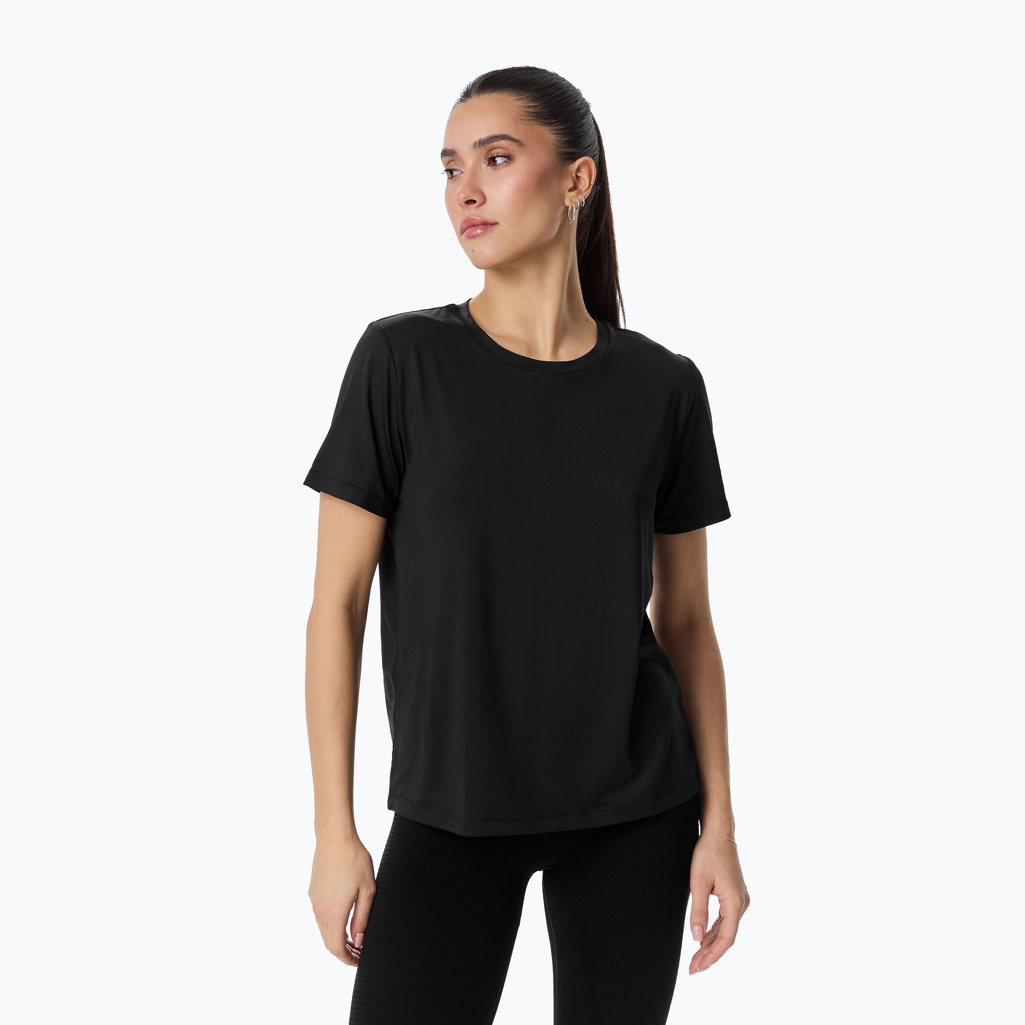 Tricou de antrenament pentru femei Cardio Bunny HCB-126-017 black