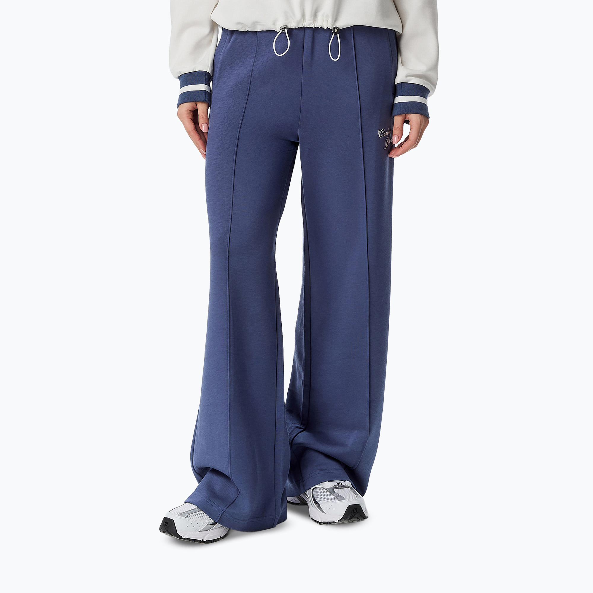 Spodnie treningowe Cardio Bunny Wide Leg granatowy 