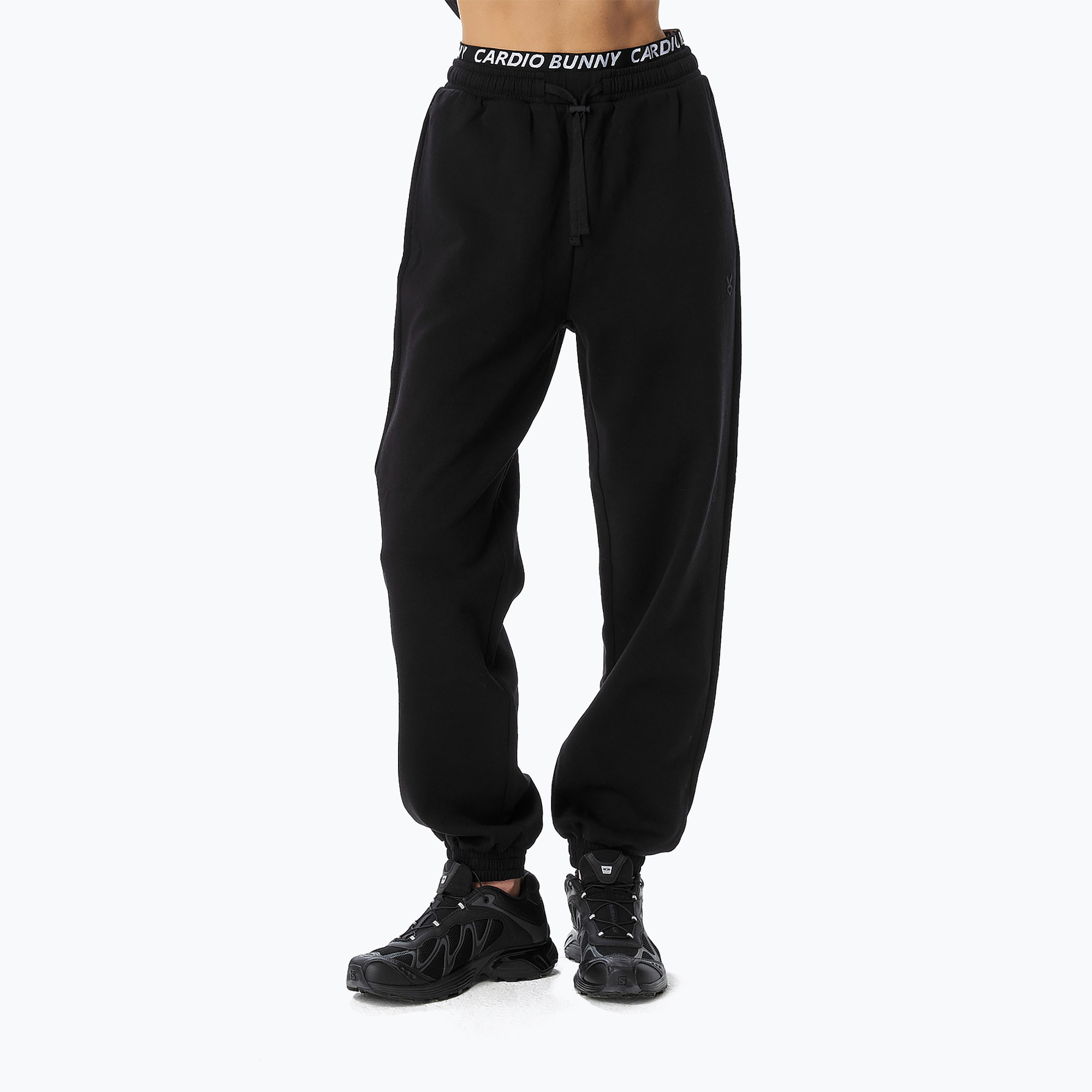 Joggery treningowe damskie Cardio Bunny czarny