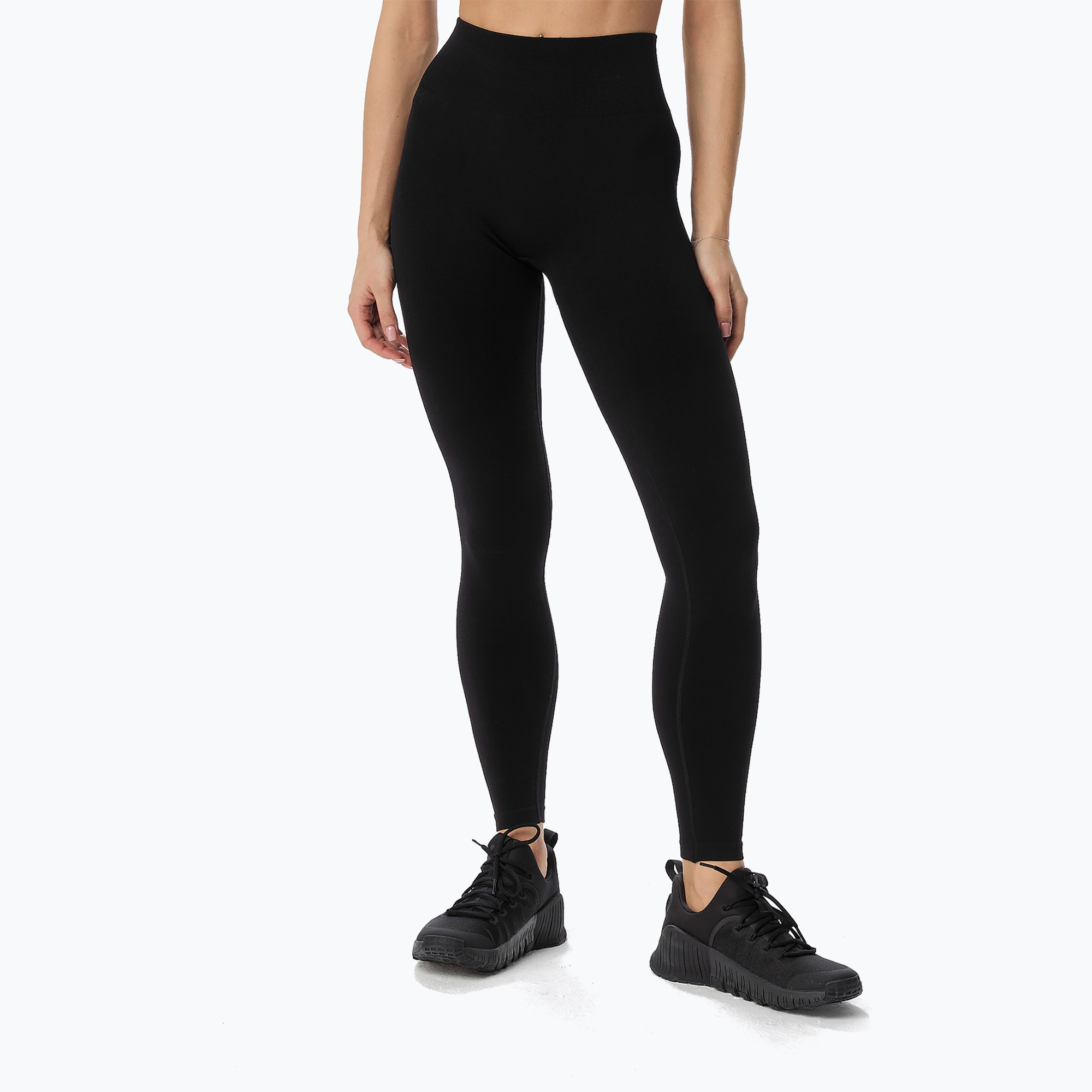 Colanți de antrenament pentru femei Cardio Bunny Seamless Push-Up black