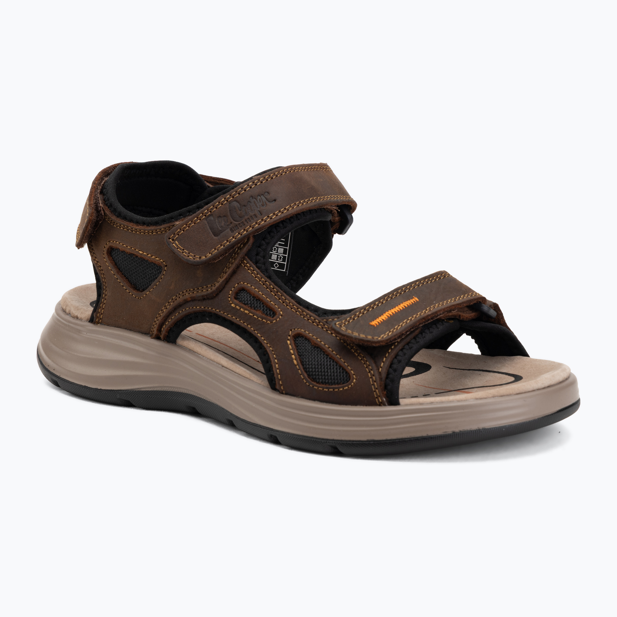 Sandały męskie Lee Cooper LCW-26-01-4024MA brown 