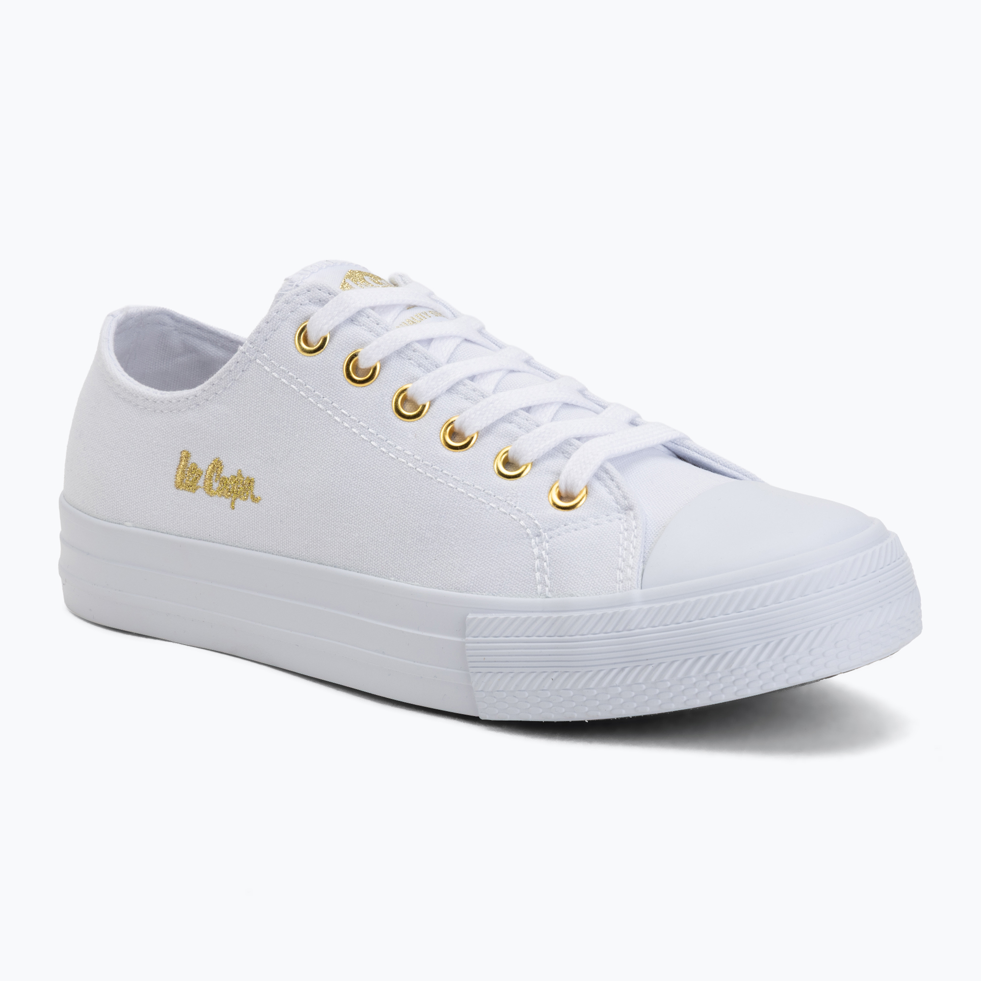 Дамски кецове Lee Cooper LCW-26-02-4056LA white/gold
