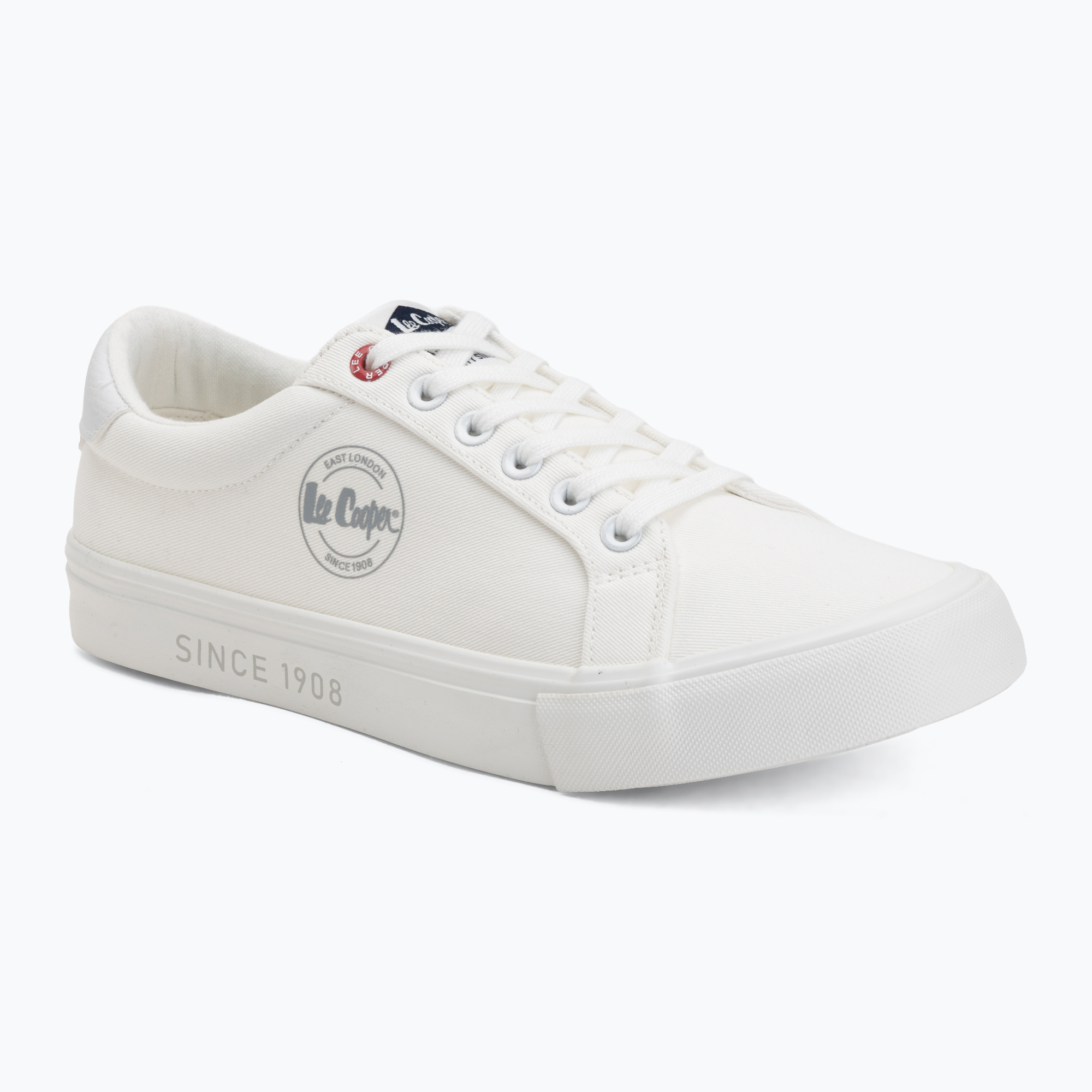 Trampki męskie Lee Cooper LCW-26-02-4082MC white 