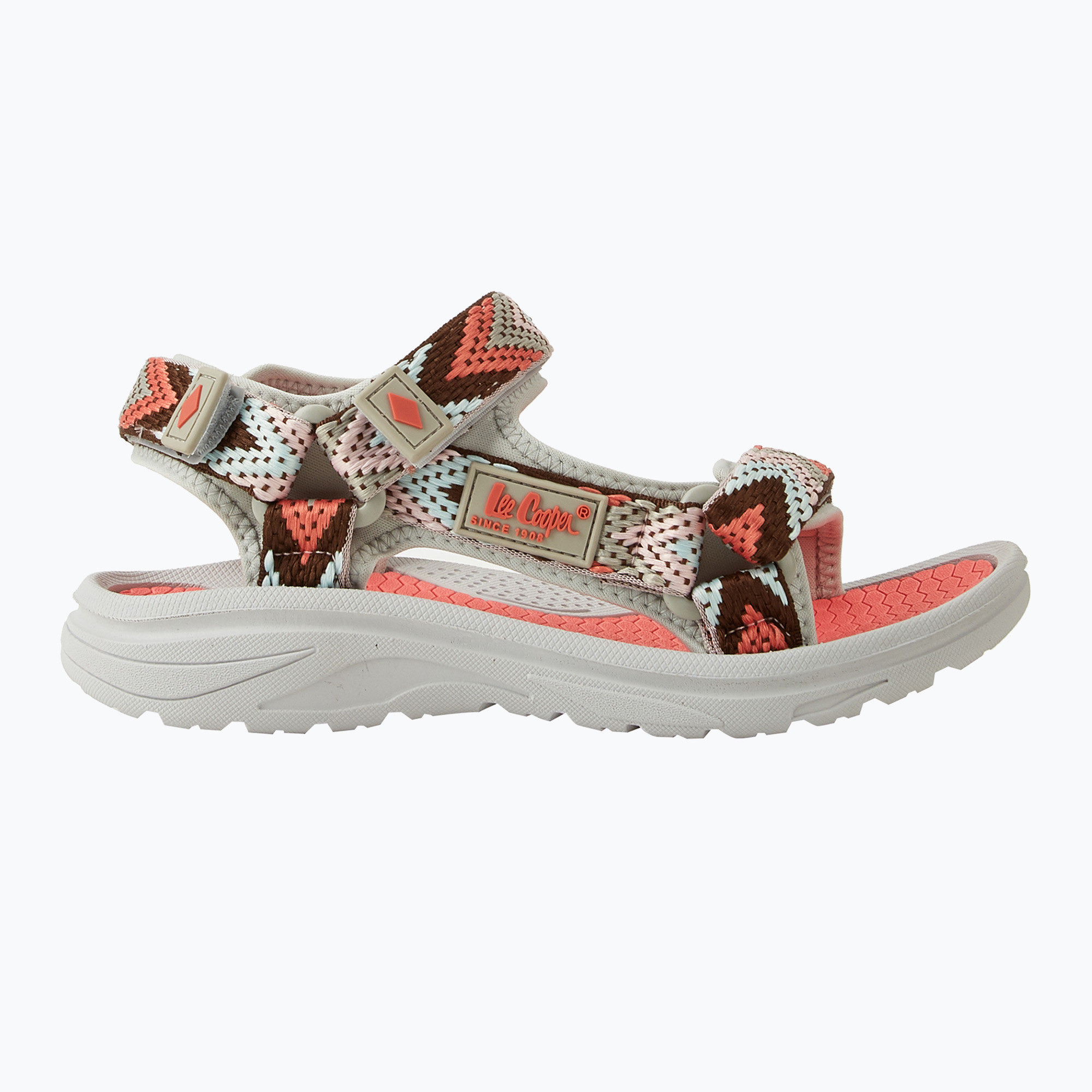 Дамски сандали Lee Cooper LCW-26-34-4428LA grey/coral