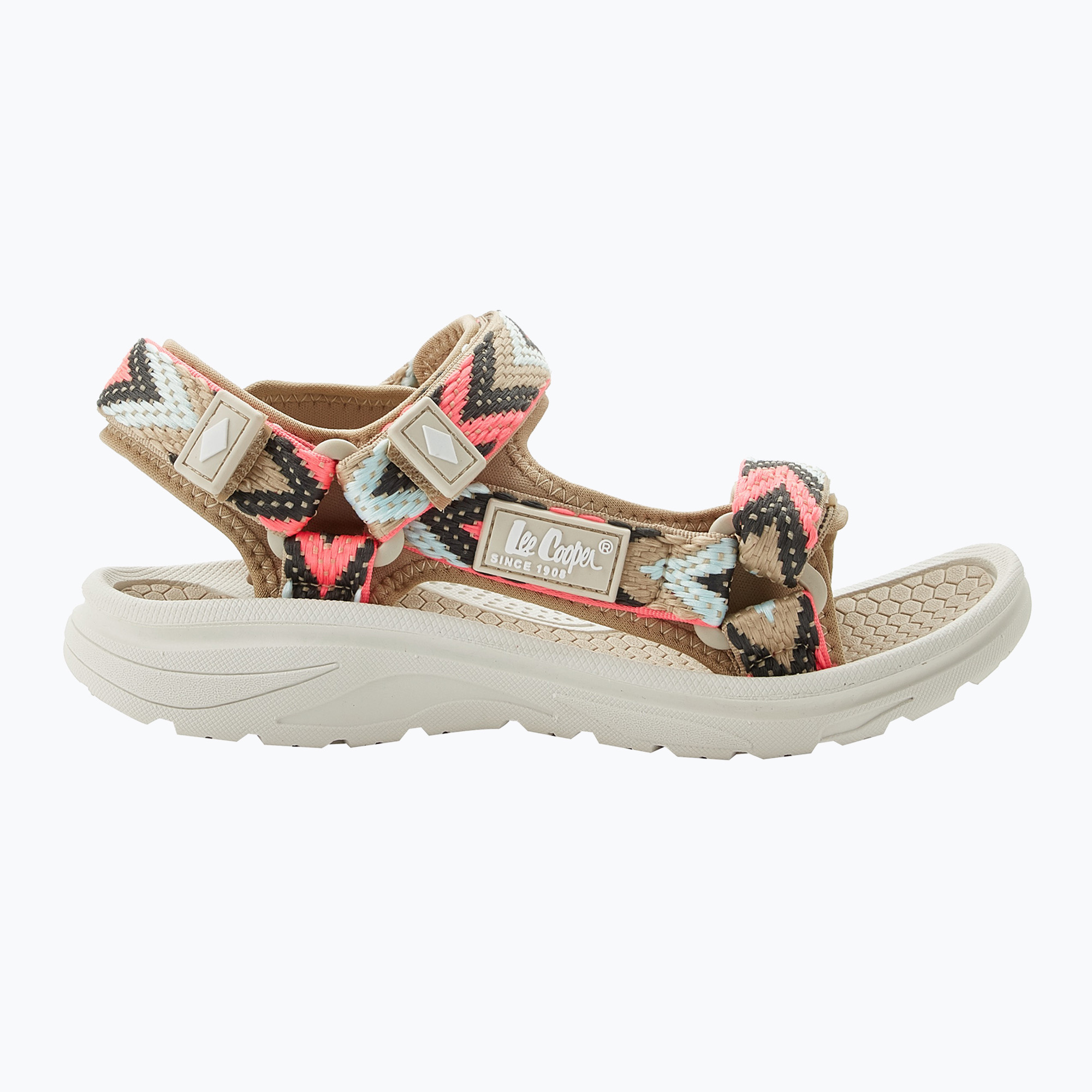 Дамски сандали Lee Cooper LCW-26-34-4429LA beige/fuchsia