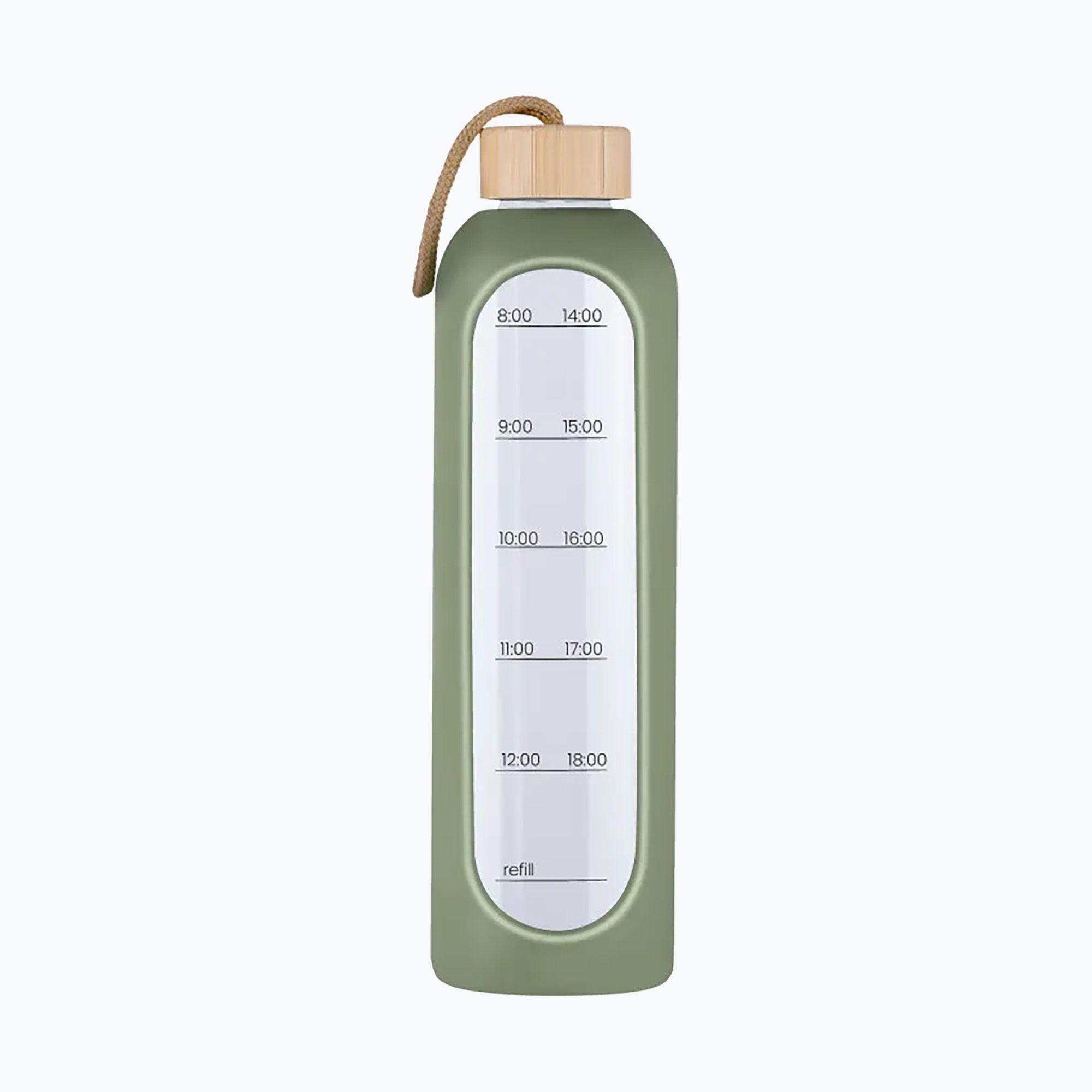 Bottle KiCA Hydro 1000 ml olive