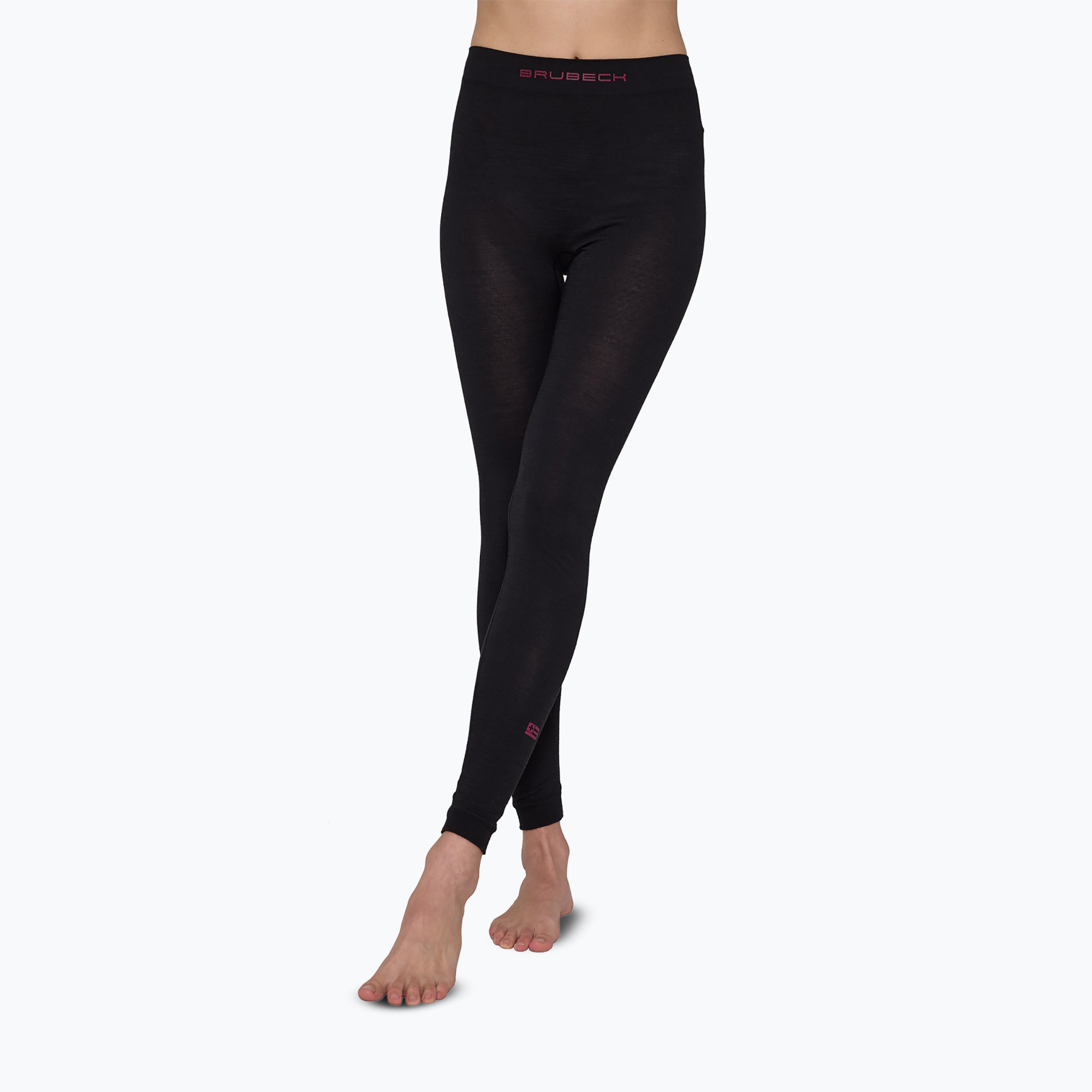 Spodnie termoaktywne damskie Brubeck Active Merino black | WYSYŁKA W 24H | 30 DNI NA ZWROT