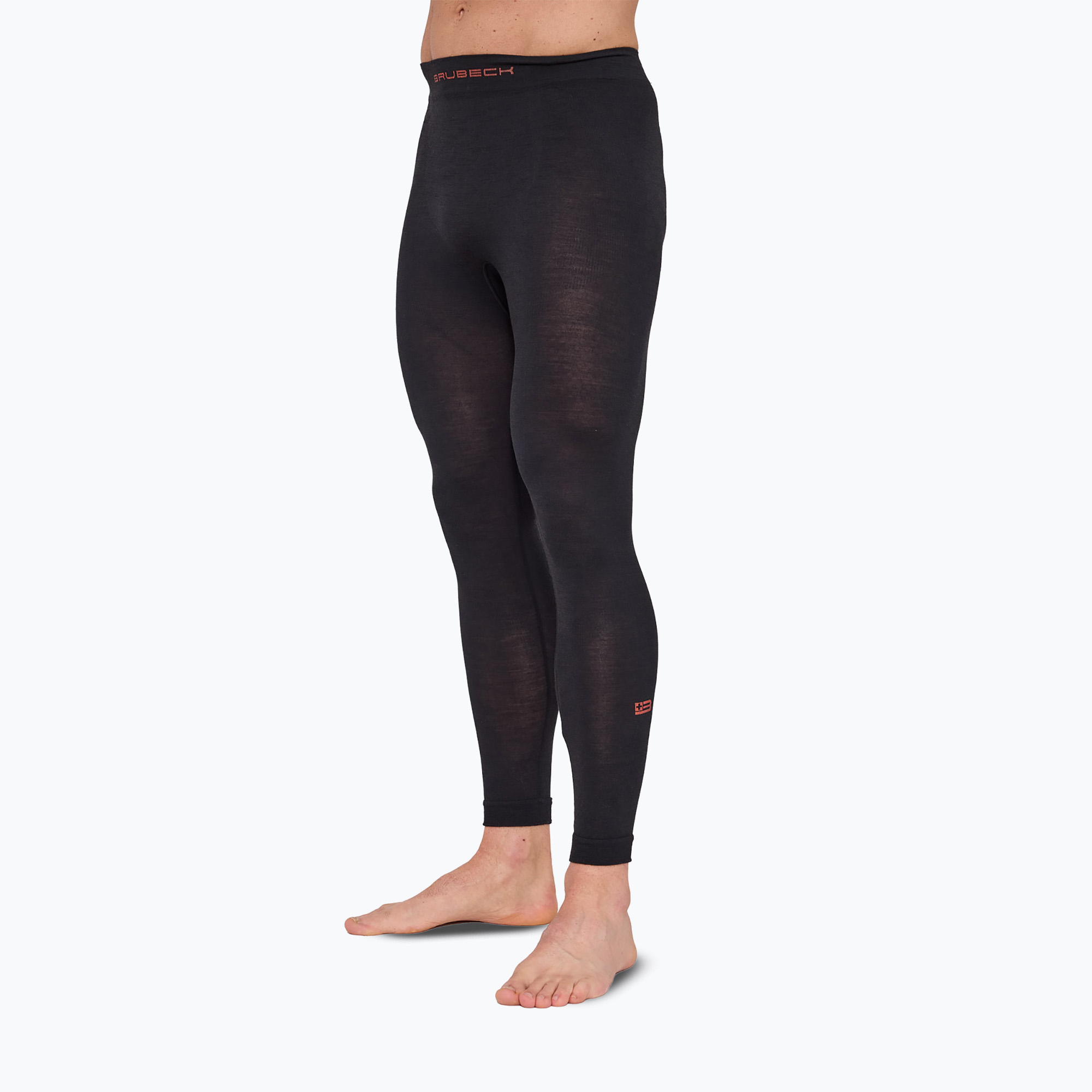 Spodnie termoaktywne męskie Brubeck Active Merino black | WYSYŁKA W 24H | 30 DNI NA ZWROT