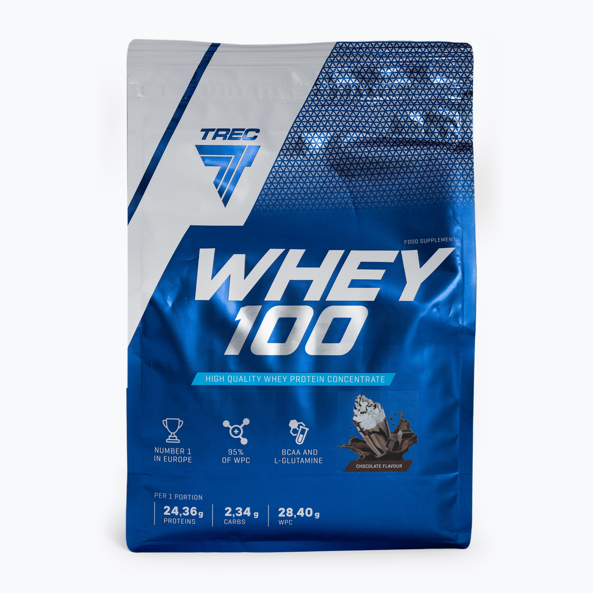 Zer 100 Trec 2000g ciocolată TRE/579#CHOCOLATE (Whey 100 TRE/579#CZEKO)