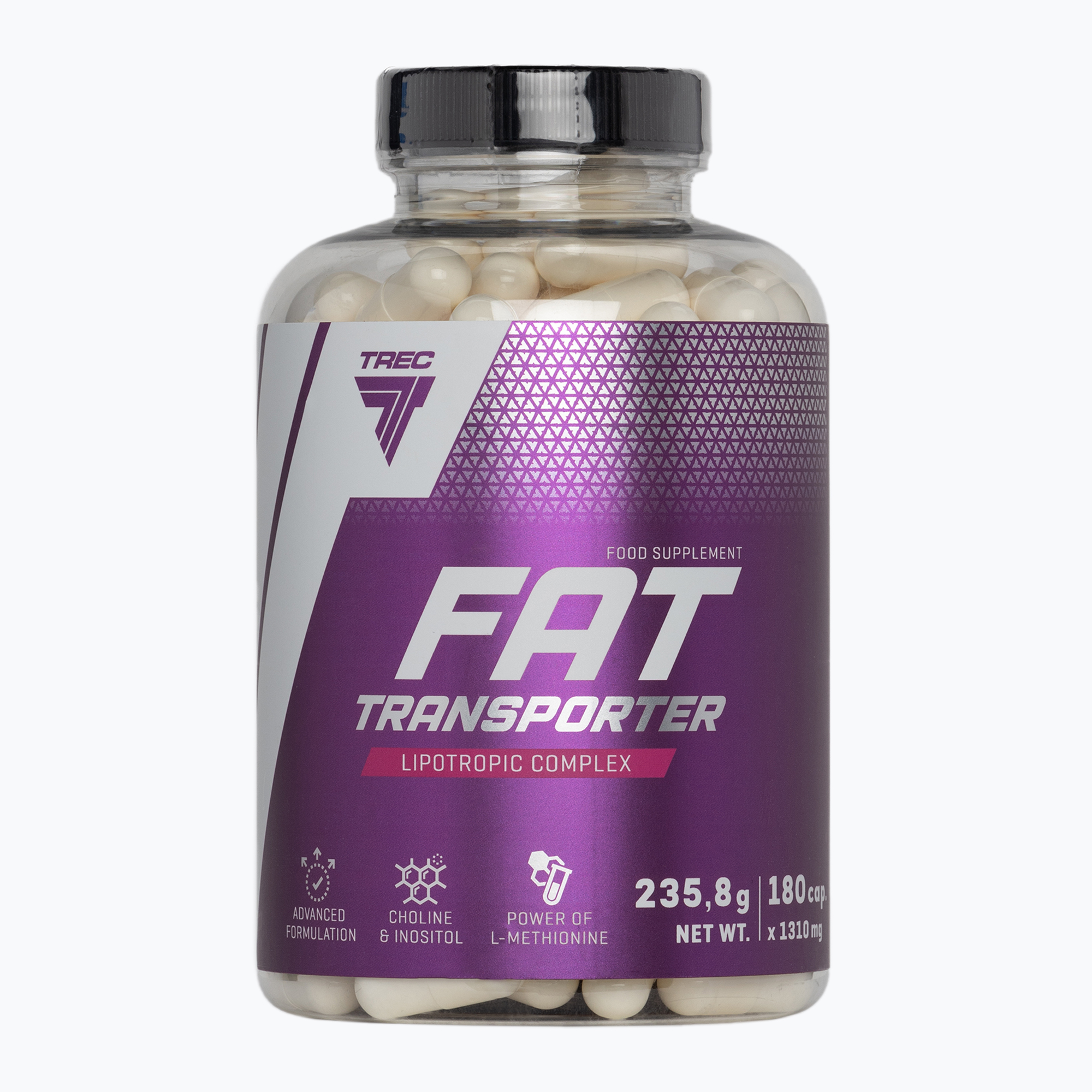 Fat Transporter Trec spaľovač tukov 180 kapsúl TRE/547 (Fat Transporter TRE/547)