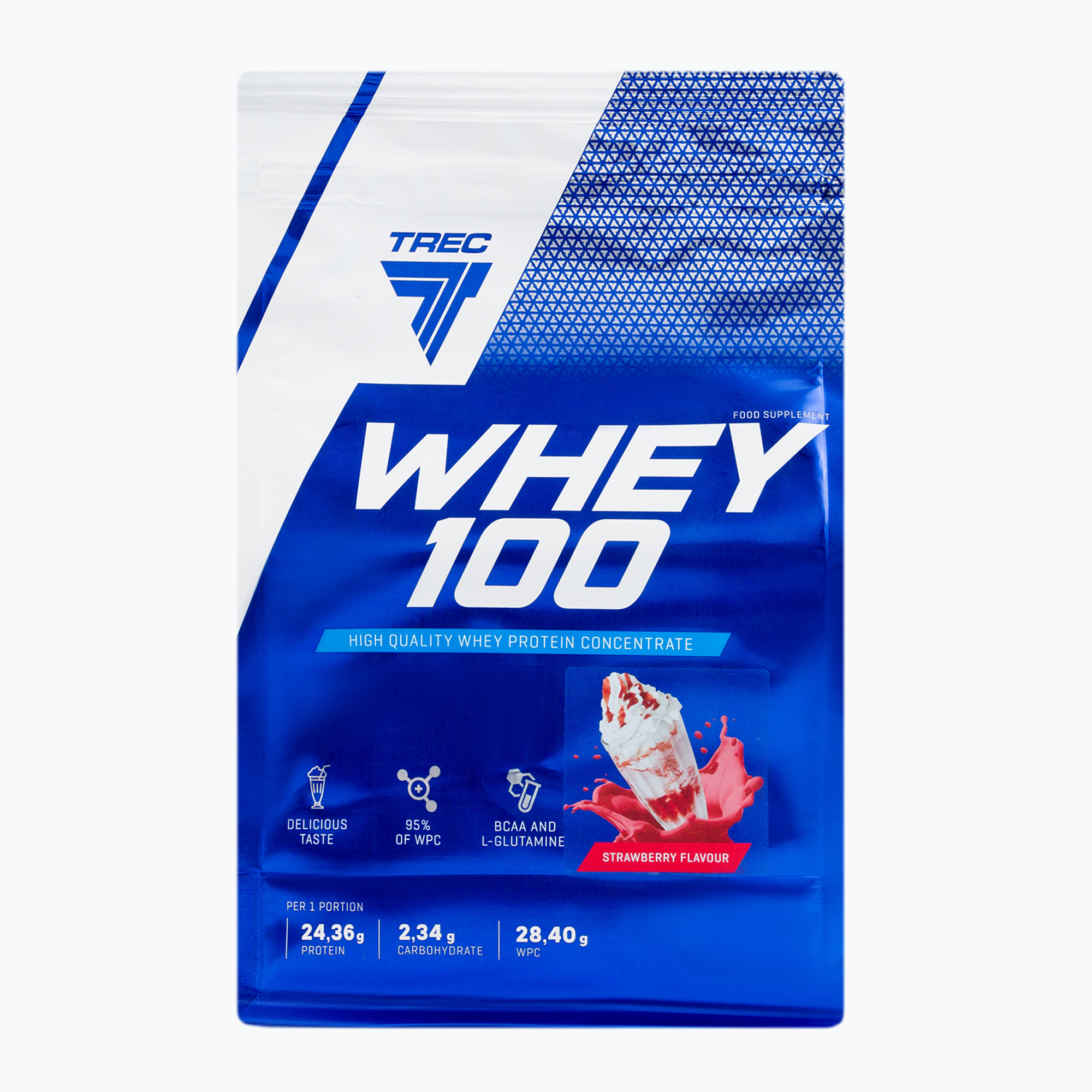 Srvátka 100 Trec 700g jahoda TRE/896#TRUSK (Whey 100 TRE/896#TRUSK)