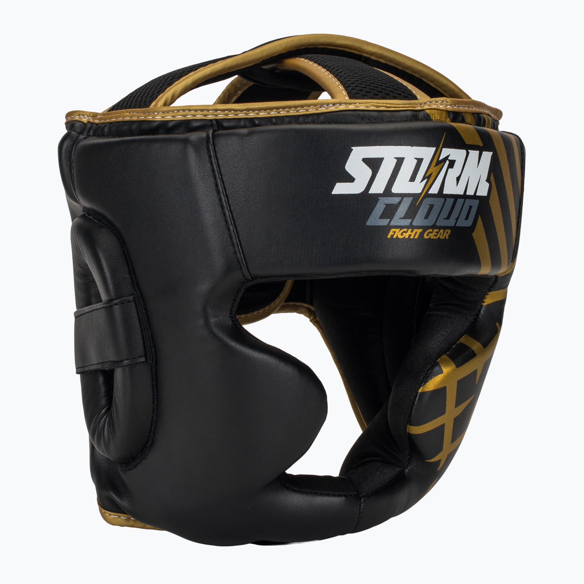 Cască de box StormCloud Lynx black/gold