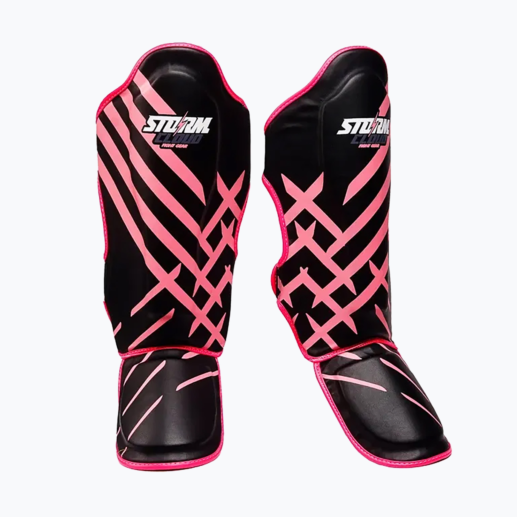 Ochraniacze piszczeli i stóp StormCloud Lynx black/pink 