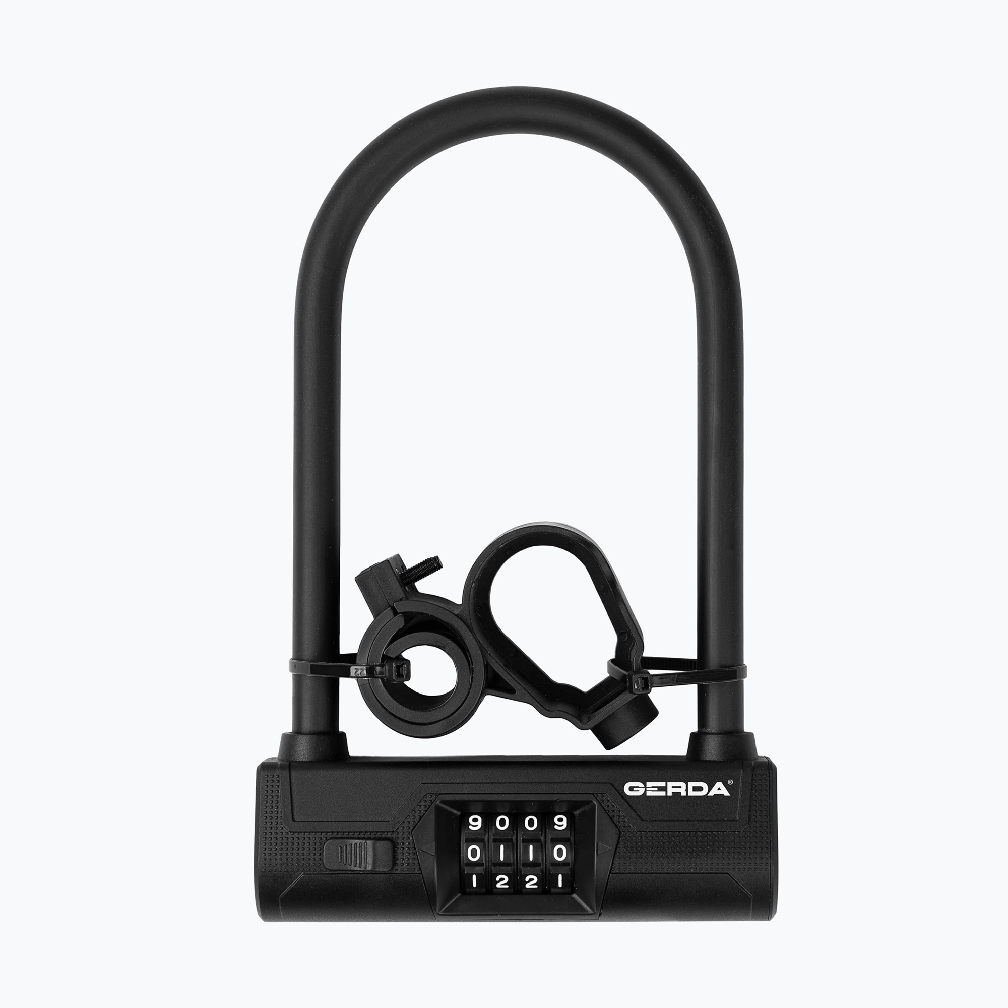 Lacăt pentru bicicletă GERDA Ultra Combo 245/153C U-Lock black