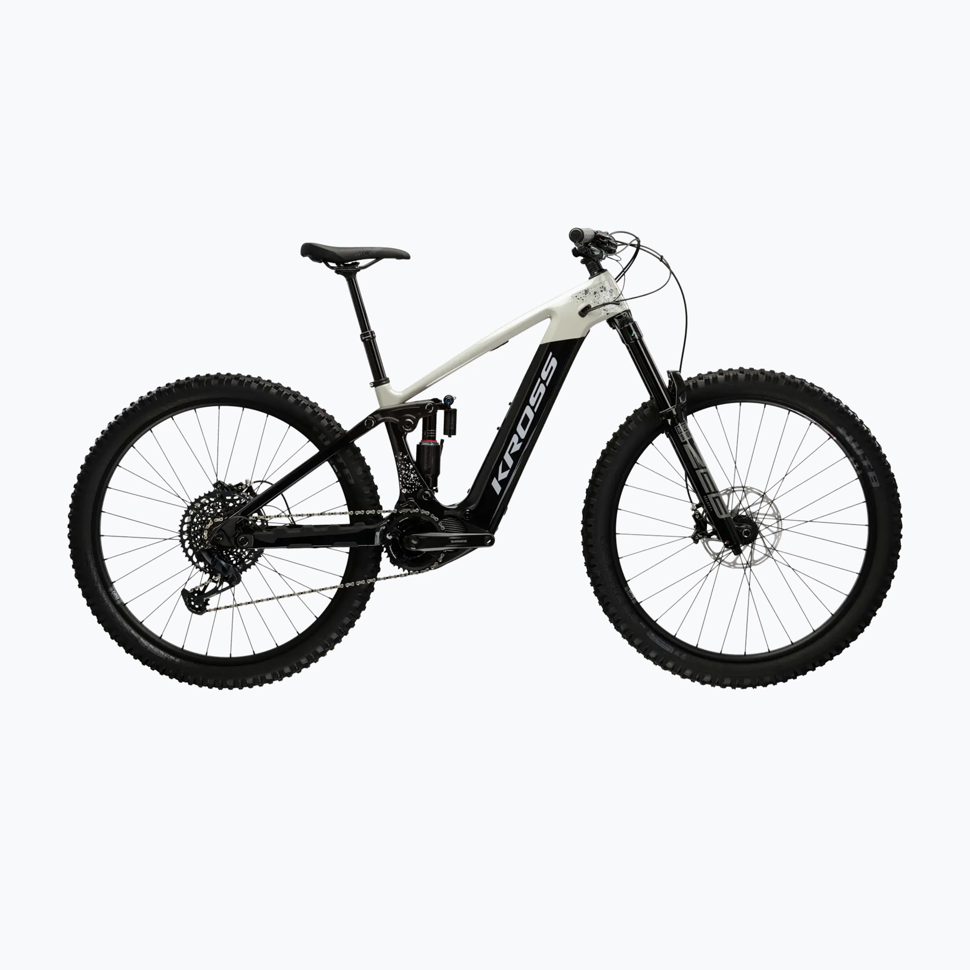 Férfi elektromos kerékpár KROSS Moon Boost 1.0 el. 630 Wh grey/black/gloss (Moon Boost 1.0 el. KRMB1Z29X15M007258)