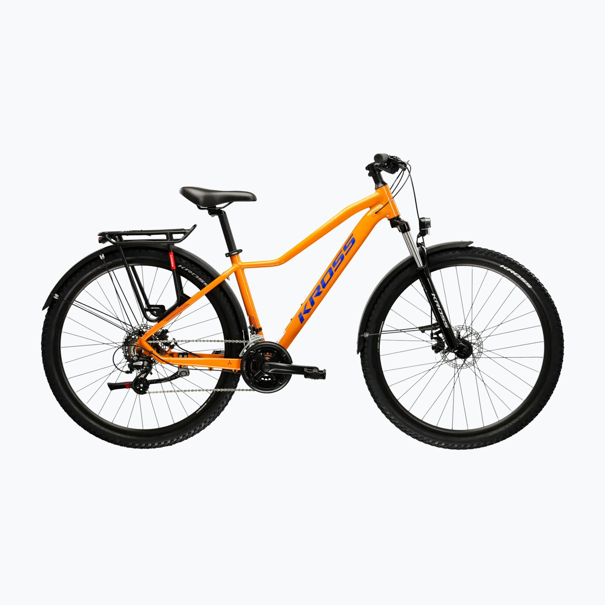 Dámsky horský bicykel KROSS Lea 2.0 Eq W 29 orange/navy blue/gloss
