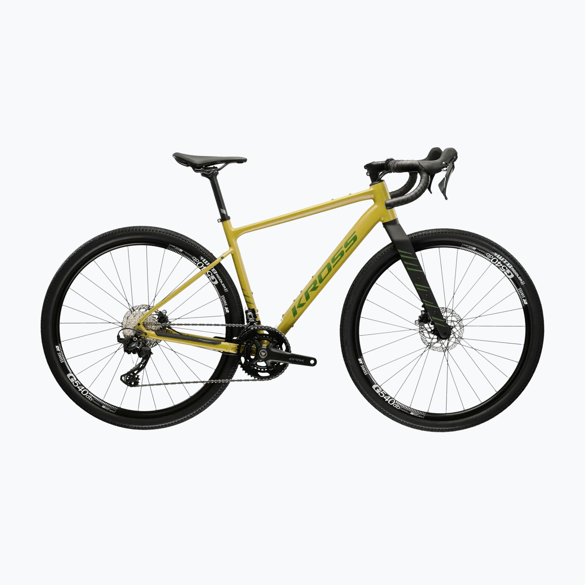 Bicicletă gravel KROSS Esker 6.0 brown/green/matte