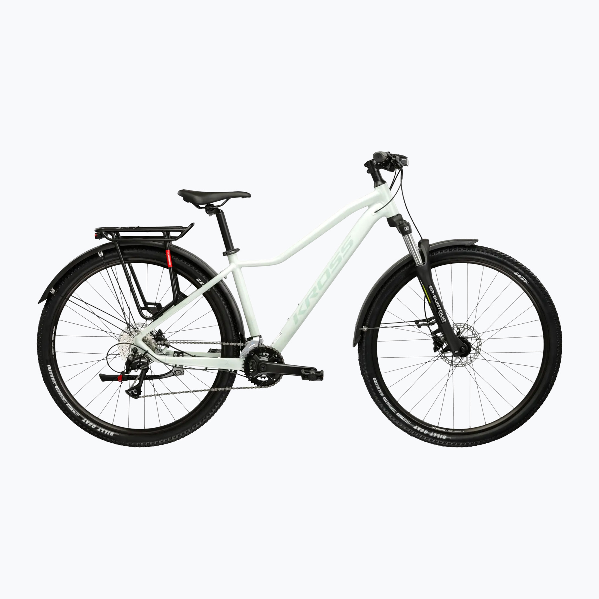 Női mountain bike KROSS Lea 4.0 Eq W 27.5 mint/blue/matte (Lea 4.0 Eq W KRLE4E27X15W009112)