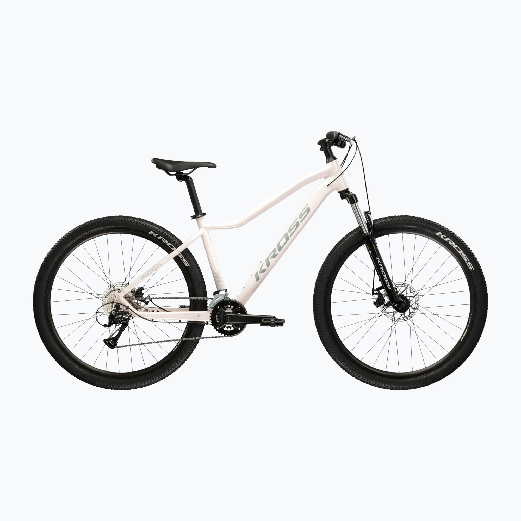 Női mountain bike KROSS Lea 3.0 In 27.5 pink/grey/gloss (Lea 3.0 W KRLE3Z27X14W009092)